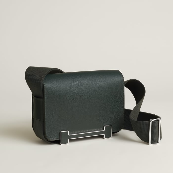 Vert Mangrove Hermès Geta Bag