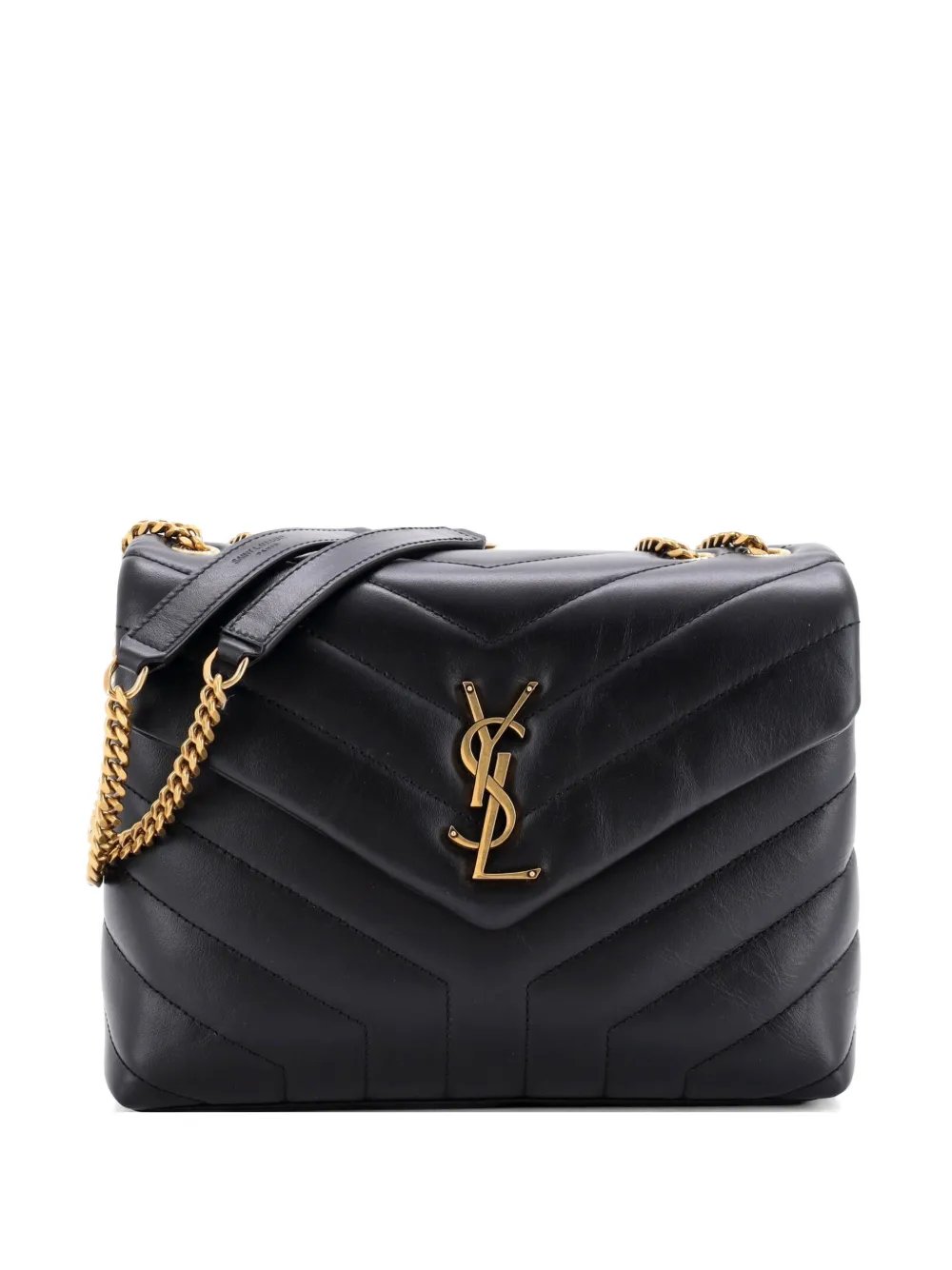 Loulou Matelasse Chevron Leather Small shoulder bag