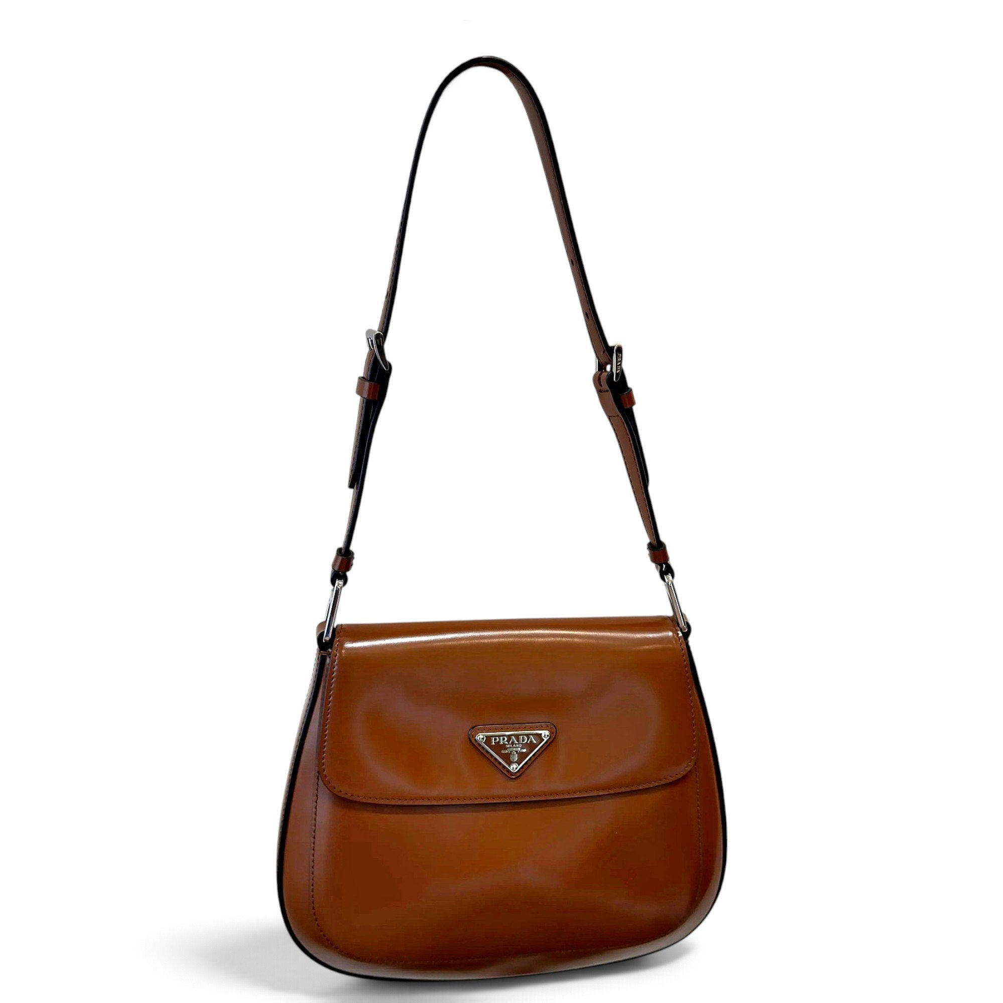 Cleo Flap leather handbag
