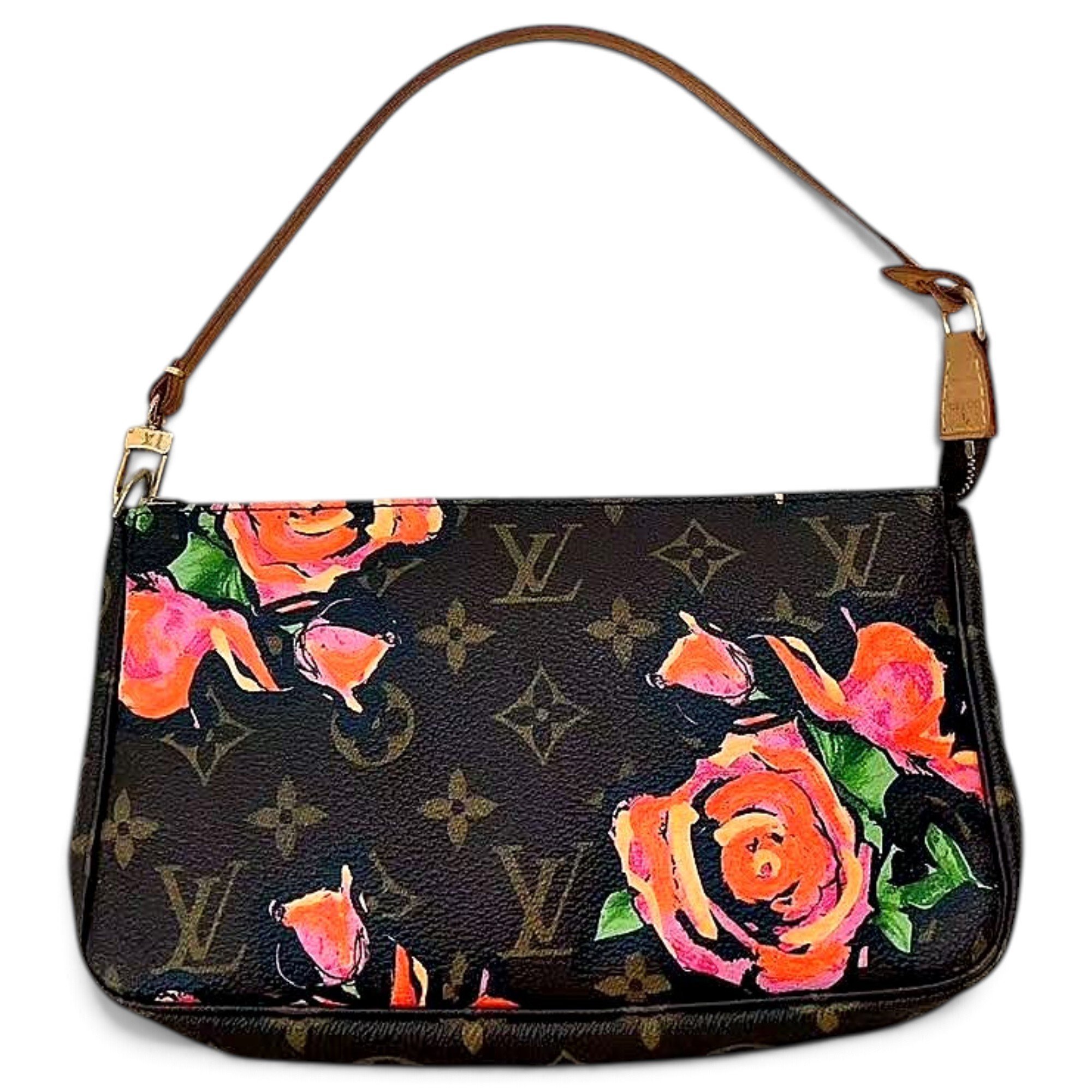 Pochette Accessoire leather handbag