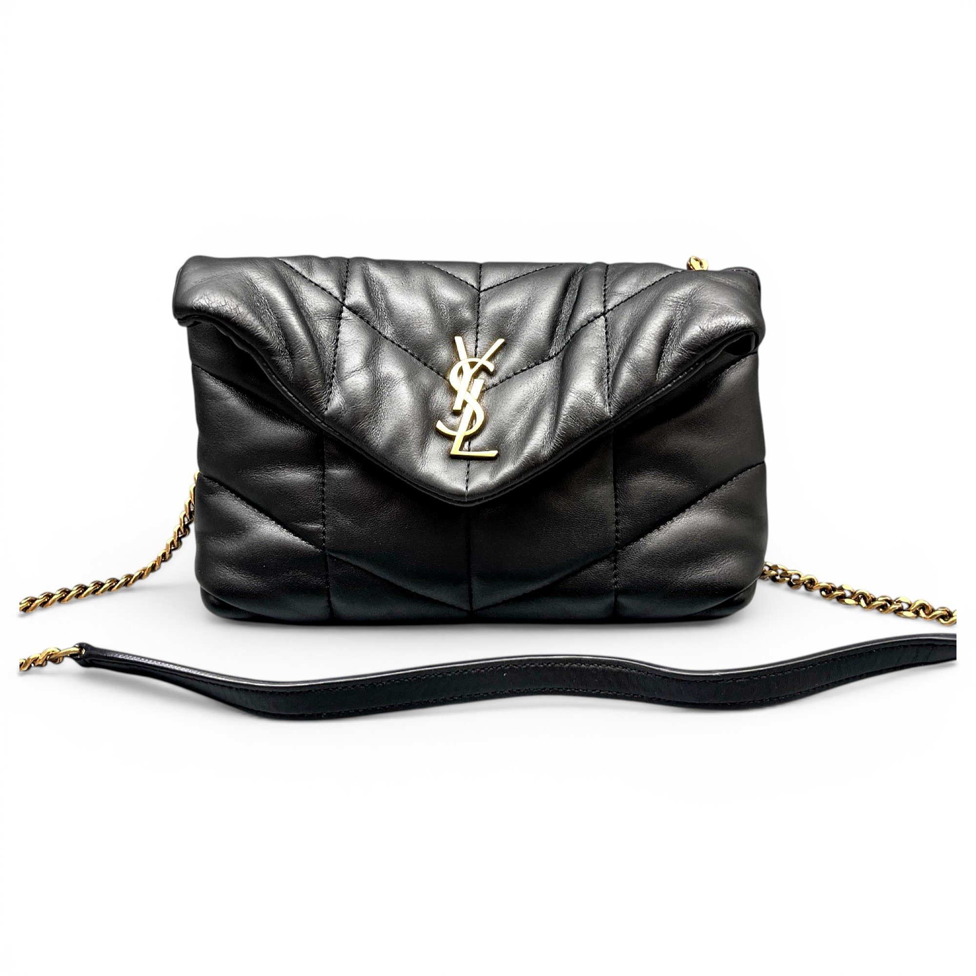Loulou Puffer leather handbag