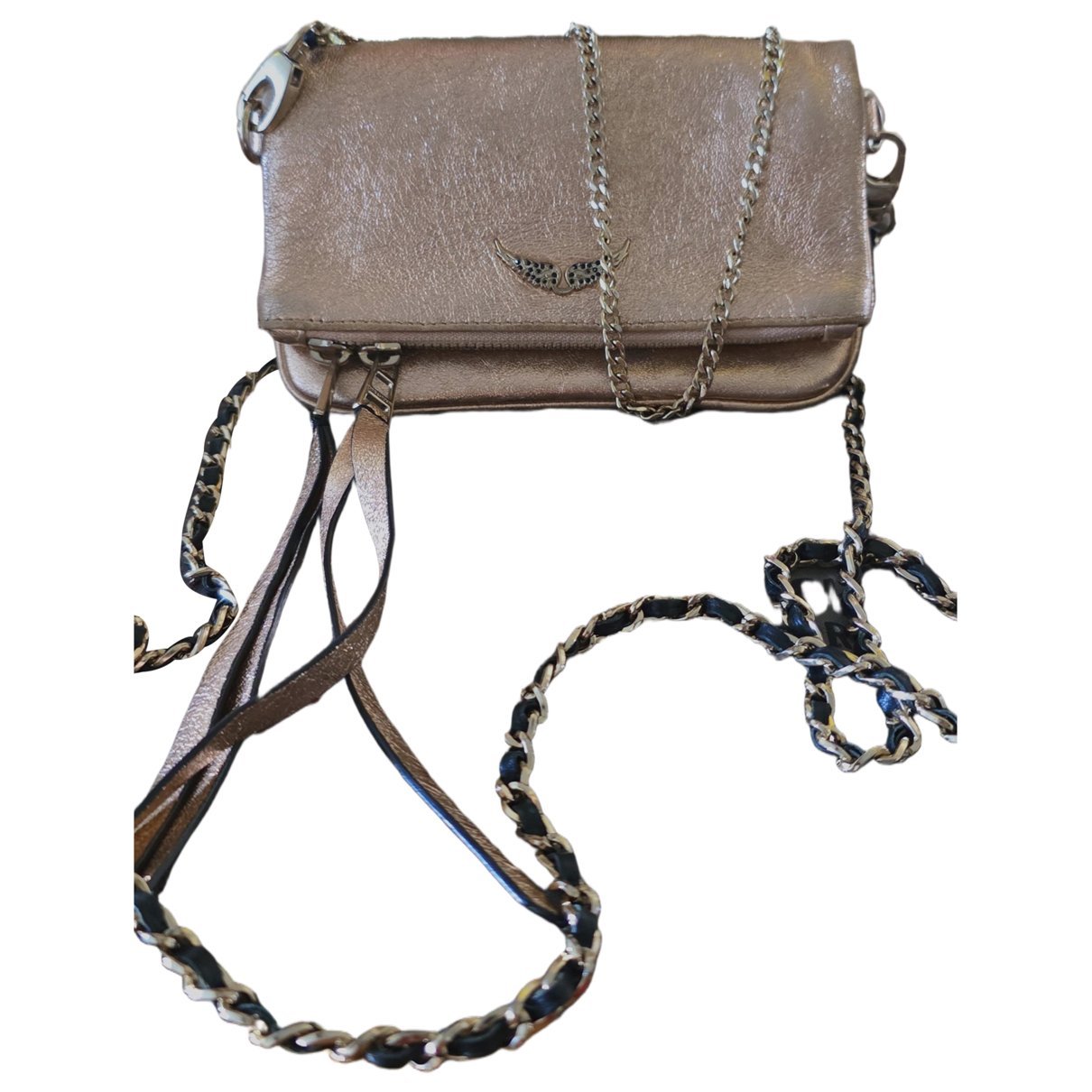 Leather crossbody bag