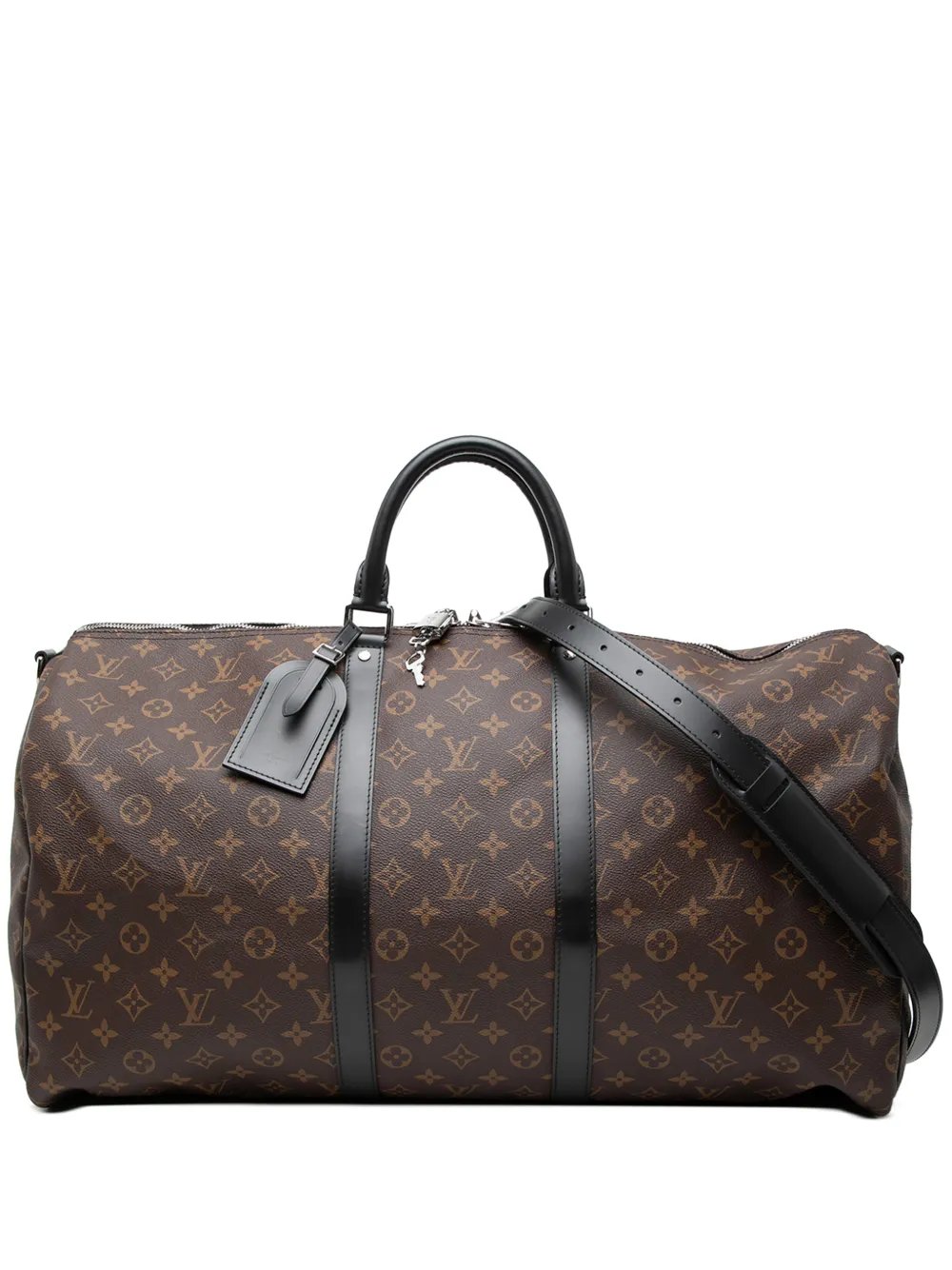 2021-2026 Monogram Macassar Keepall Bandouliere 55 travel bag