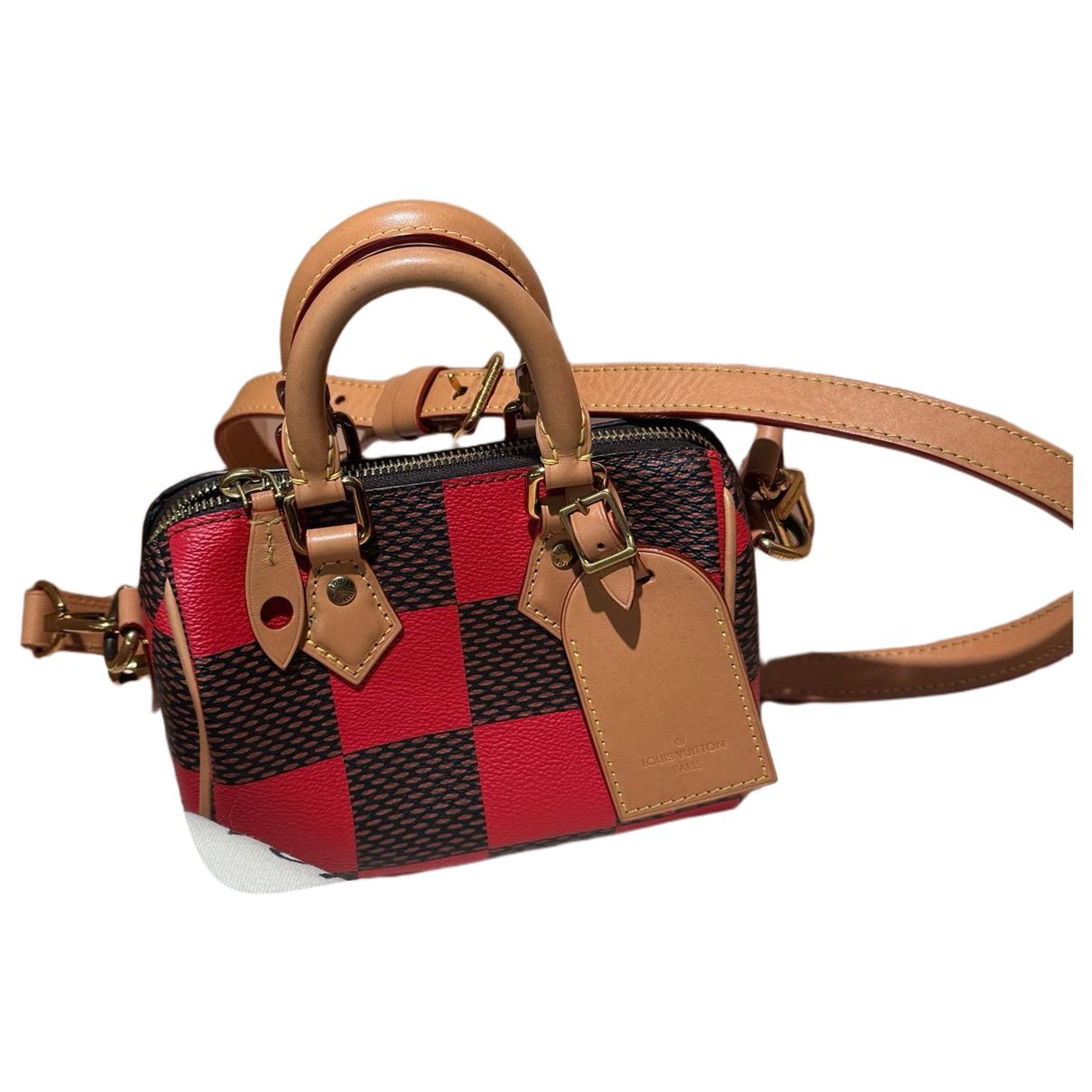 Speedy leather handbag