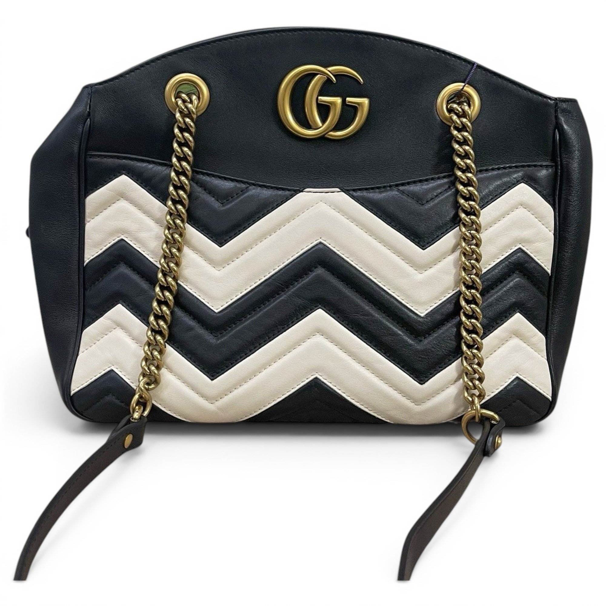 GG Marmont Chain Matelasse leather handbag