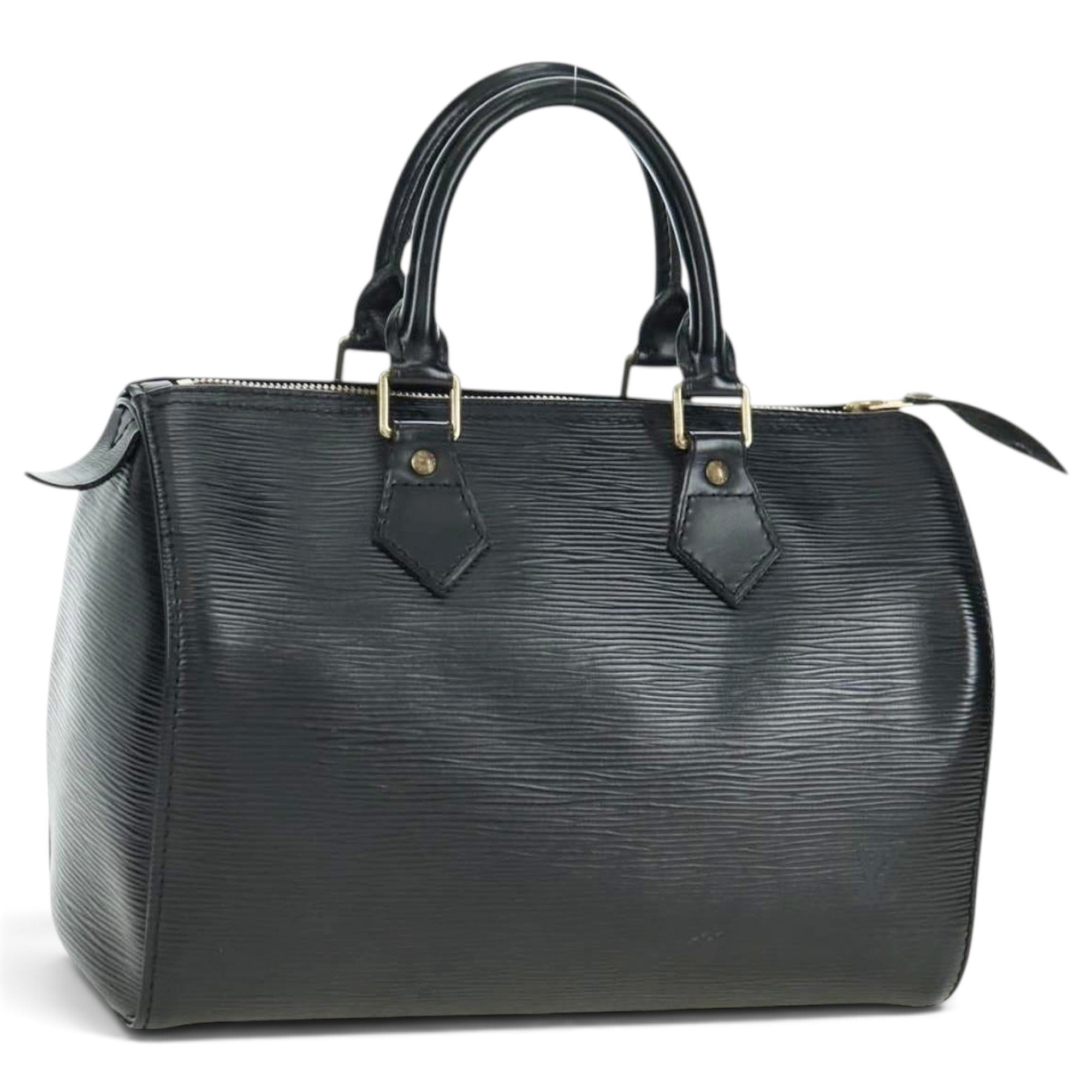 Speedy leather handbag