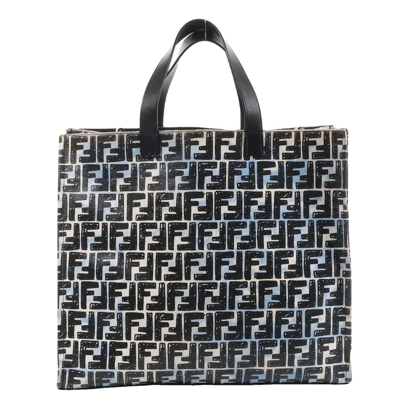 FF leather handbag