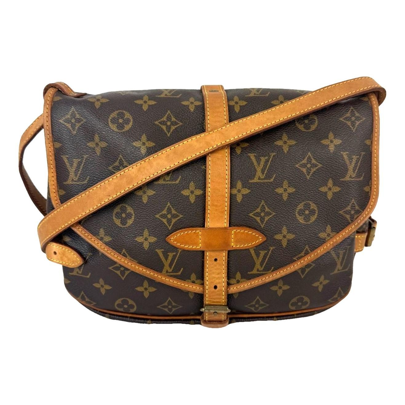 Saumur leather satchel