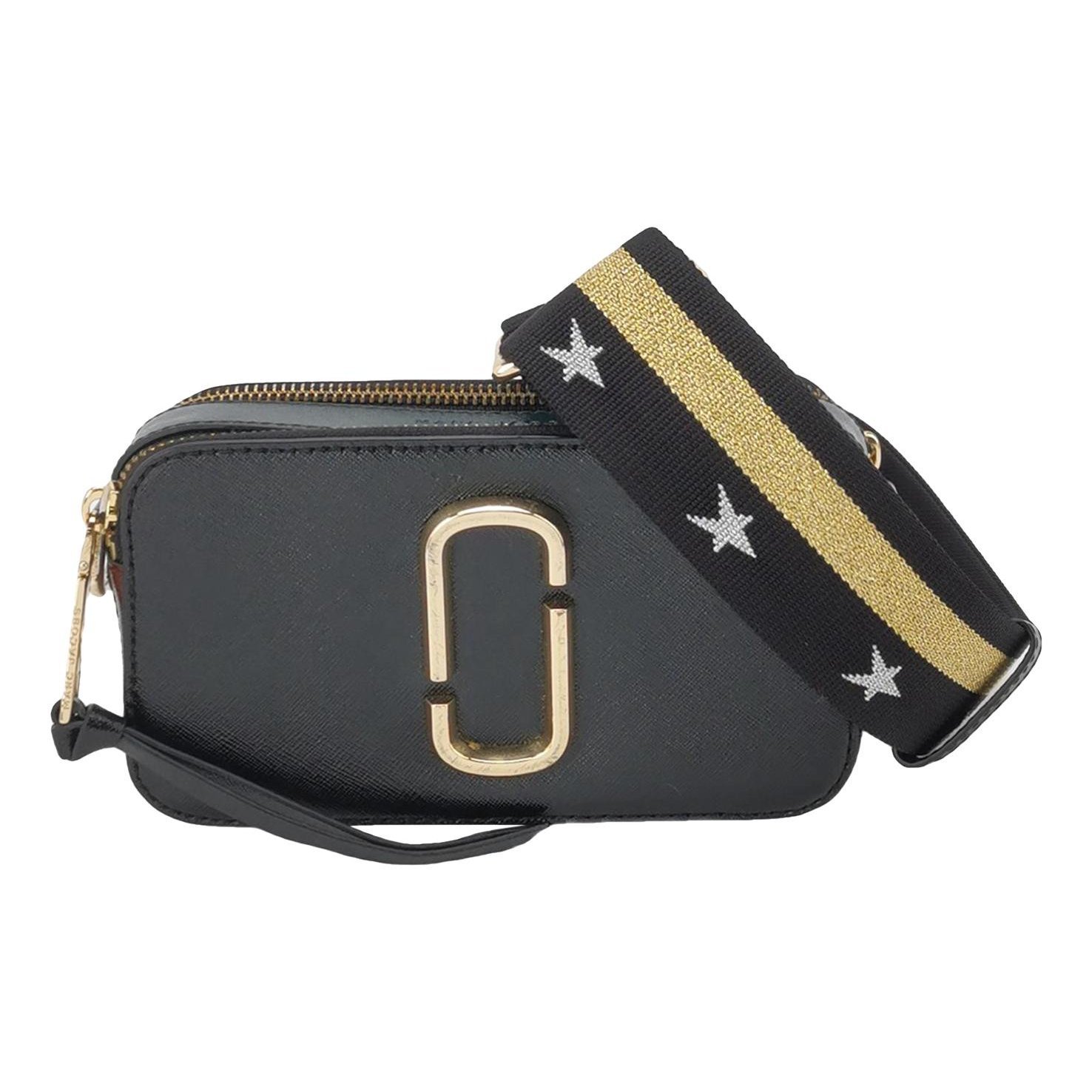 Snapshot leather crossbody bag