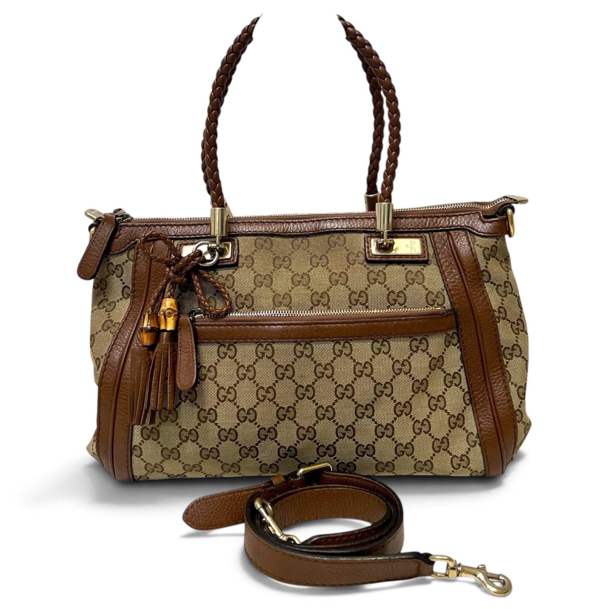 Bamboo Daily leather handbag