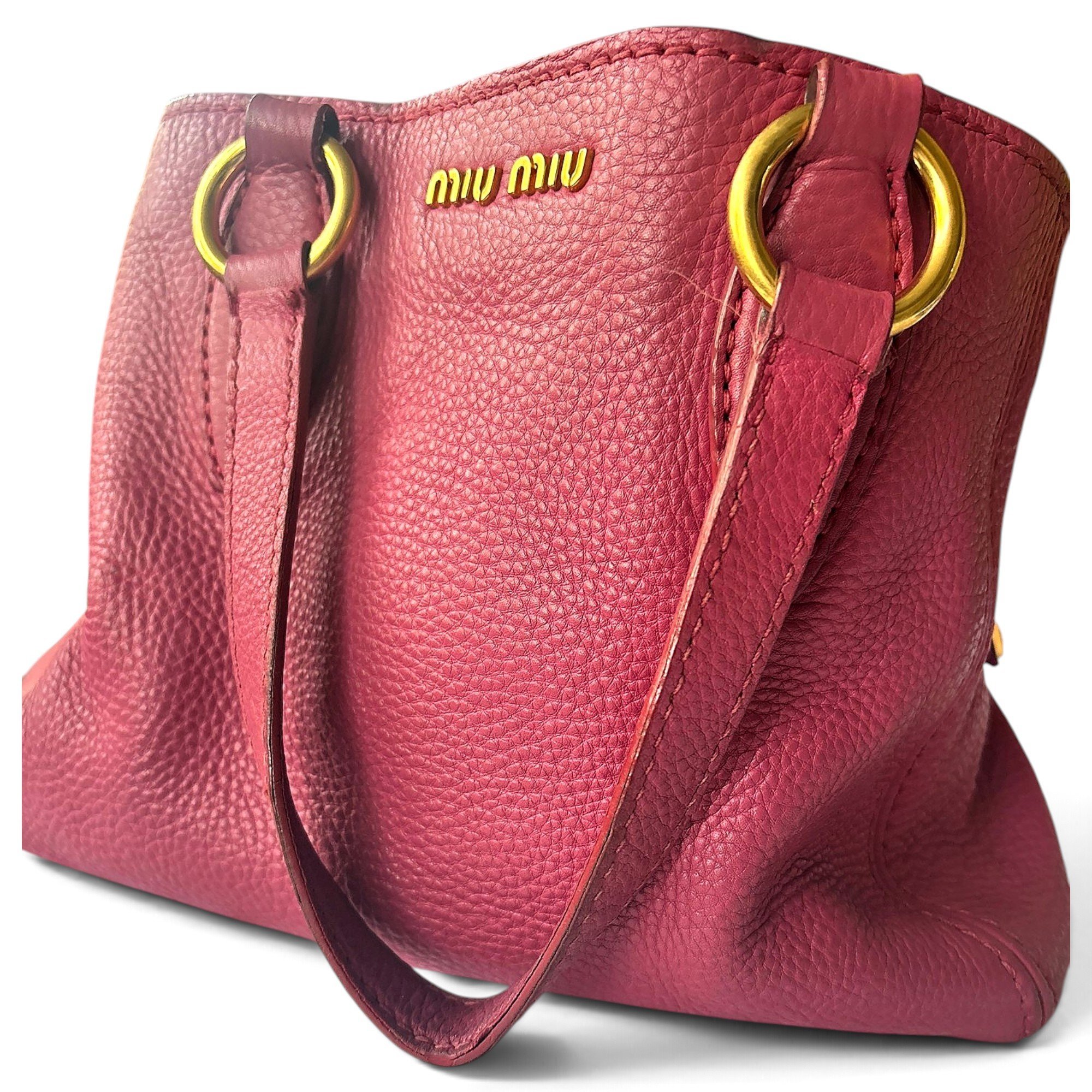 Beau pony-style calfskin handbag