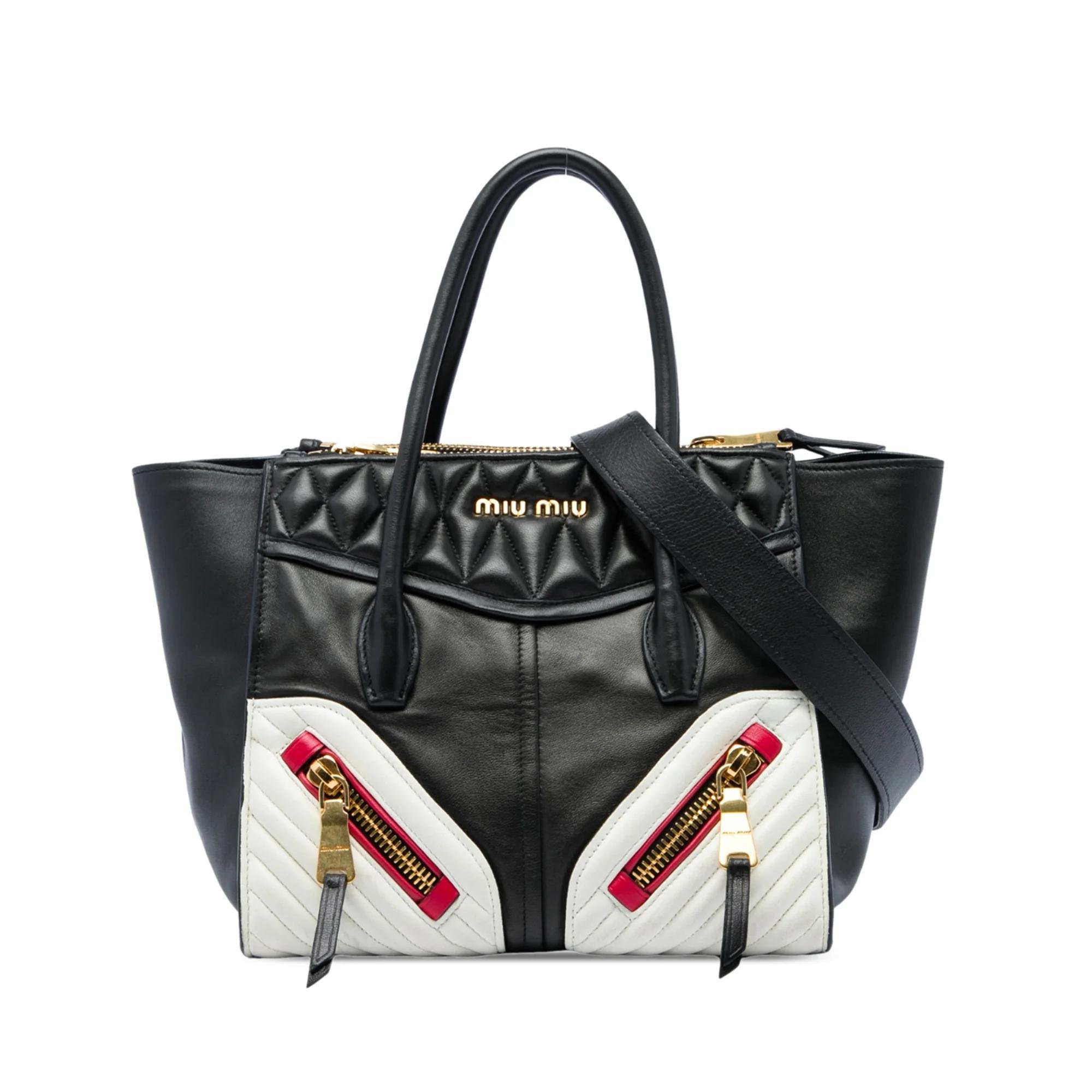 Leather handbag