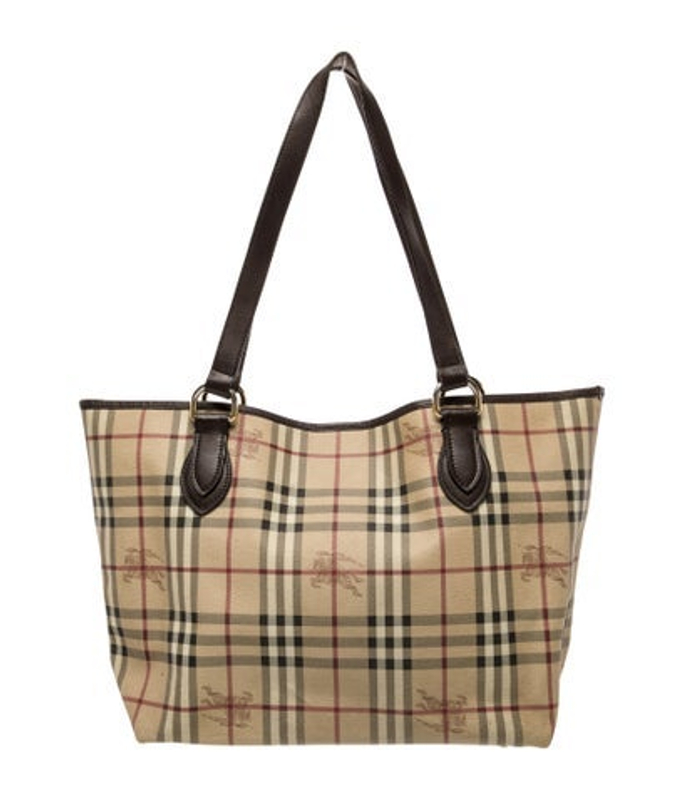Burberry Haymarket Check Tote