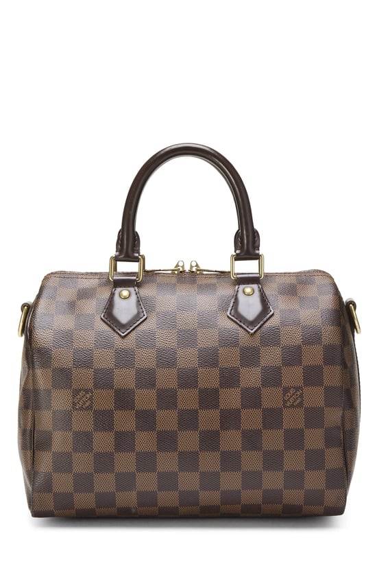 Damier Ebene Speedy Bandouliere 25