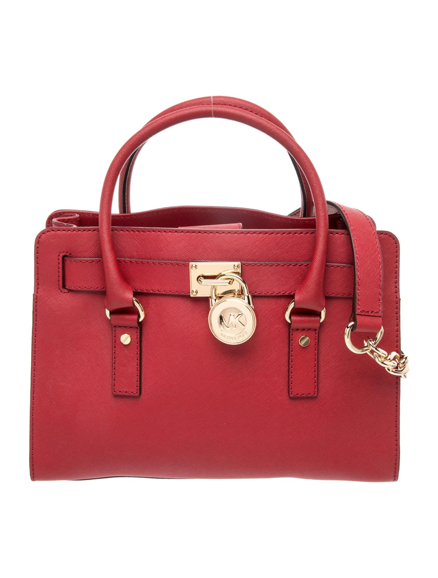 Saffiano Leather Top Handle Bag