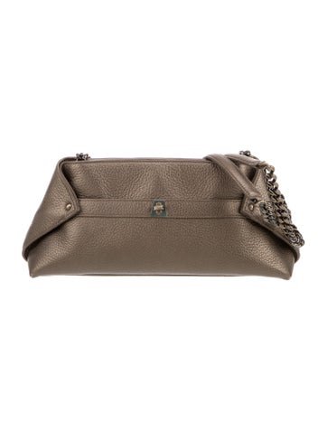 Leather Top Handle Bag