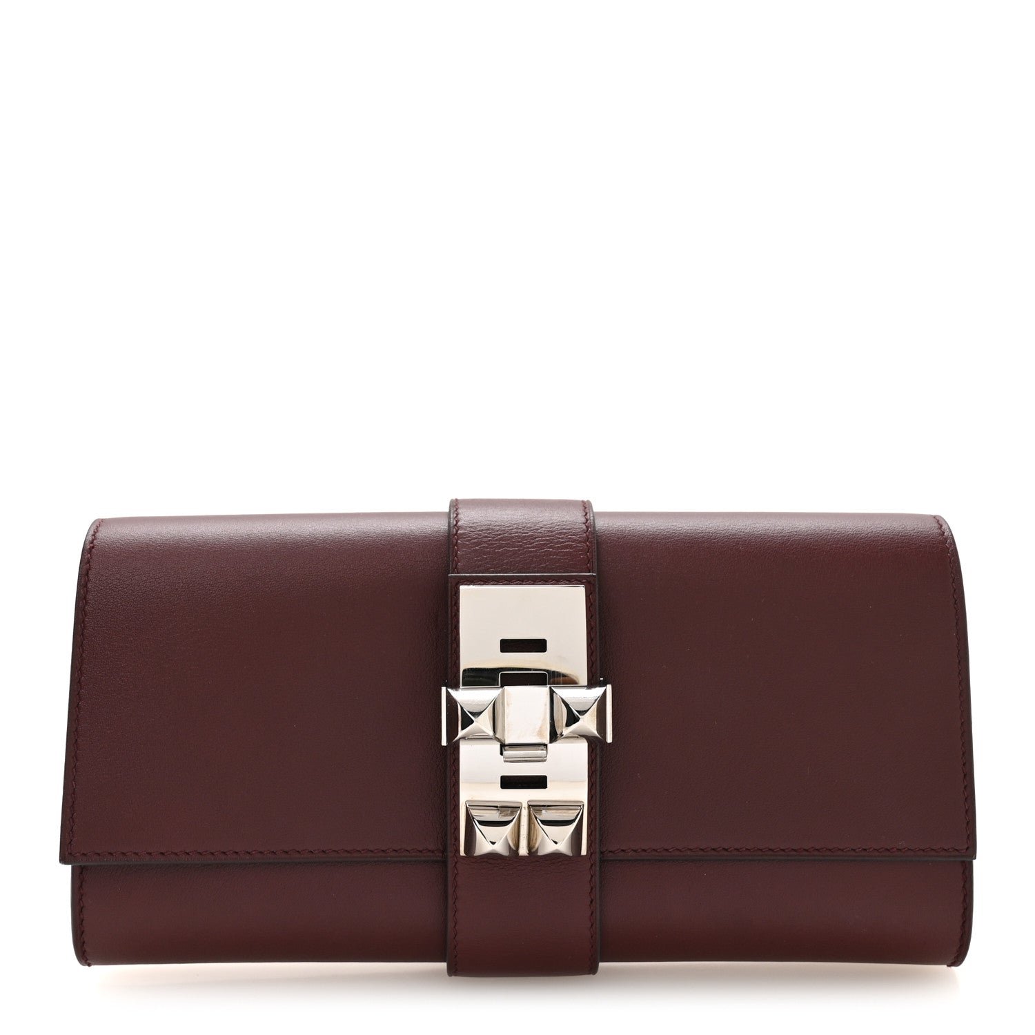 Hermes Swift Medor 23 Clutch Bordeaux