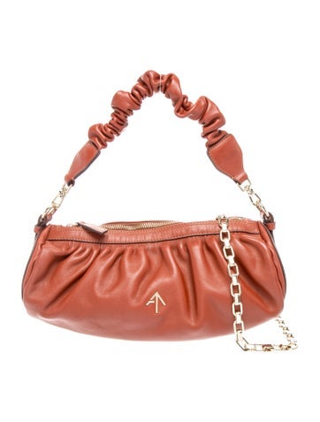 Manu Atelier Leather Shoulder Bag