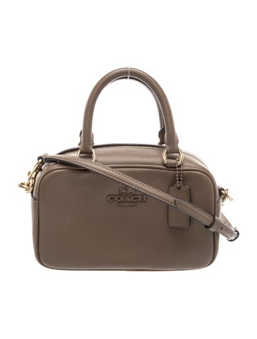 Leather Top Handle Bag