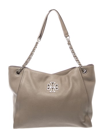Leather Top Handle Bag