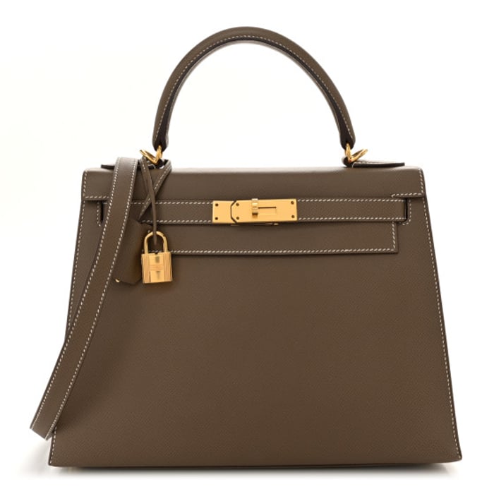 Hermes Epsom Kelly Sellier 28 Etoupe