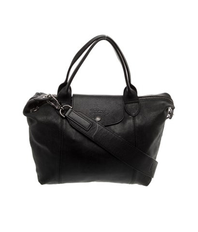 Longchamp Leather Top Handle Bag