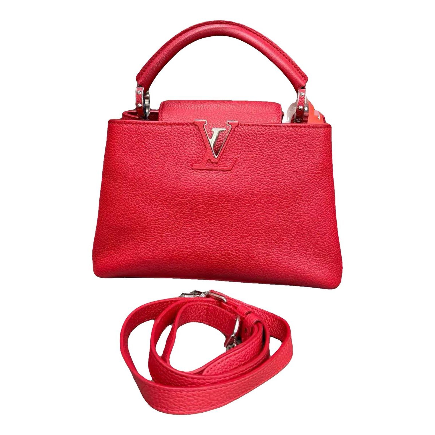 Capucines leather handbag