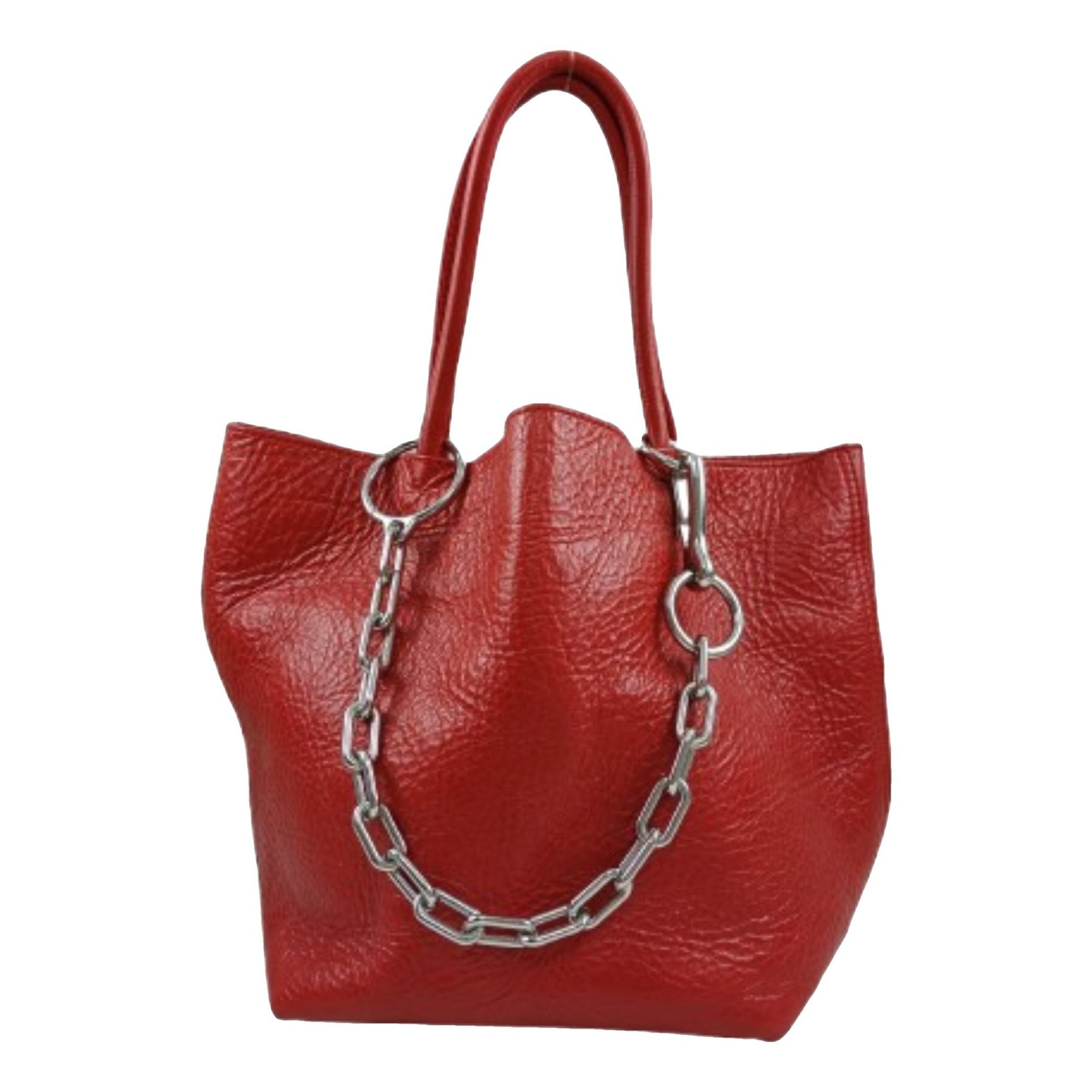 Roxy leather tote