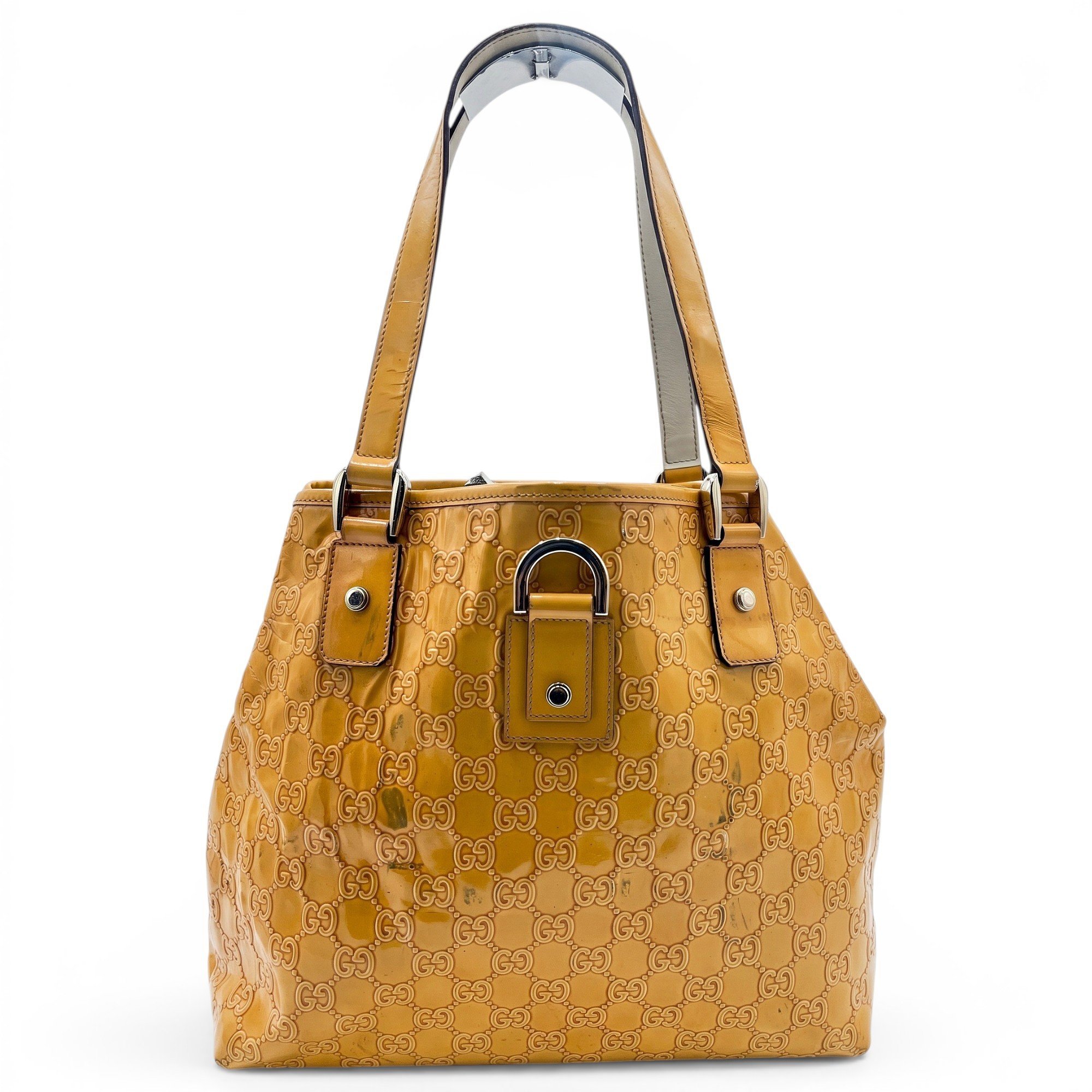 D-Ring leather handbag