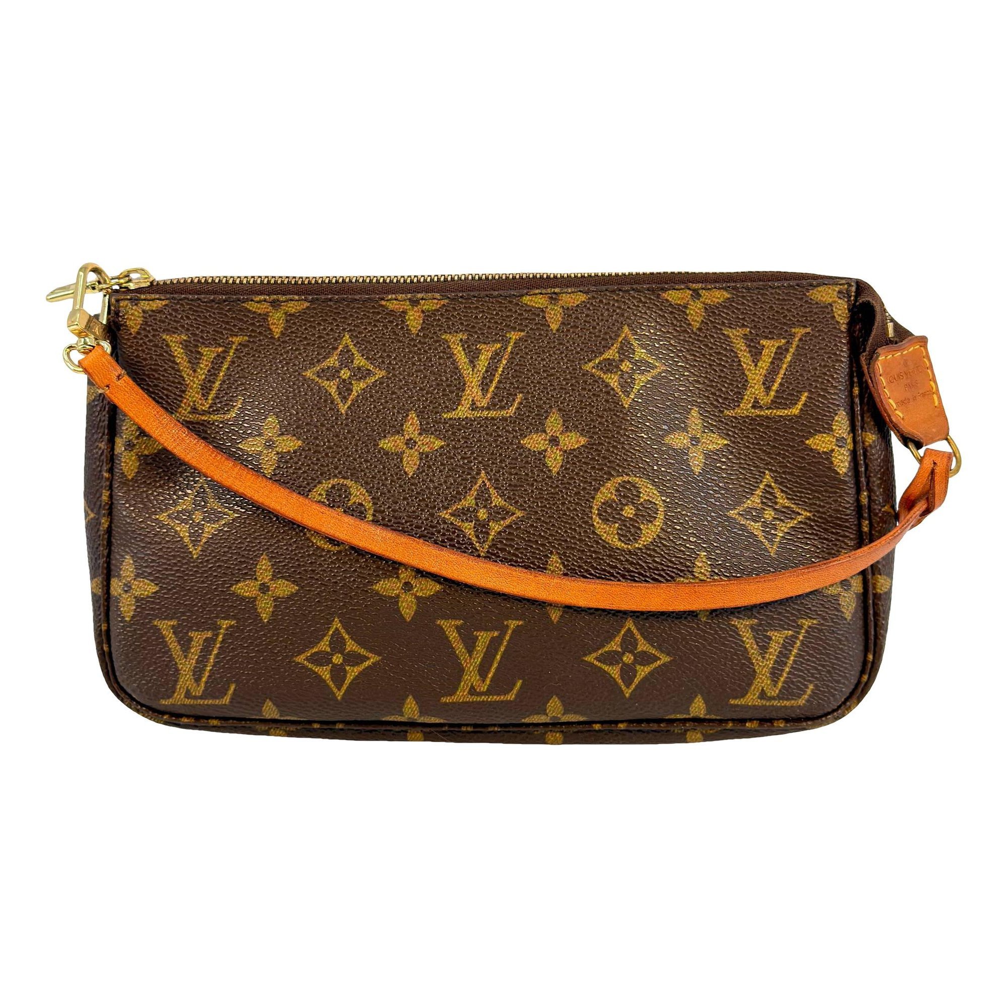 Pochette Accessoire leather handbag
