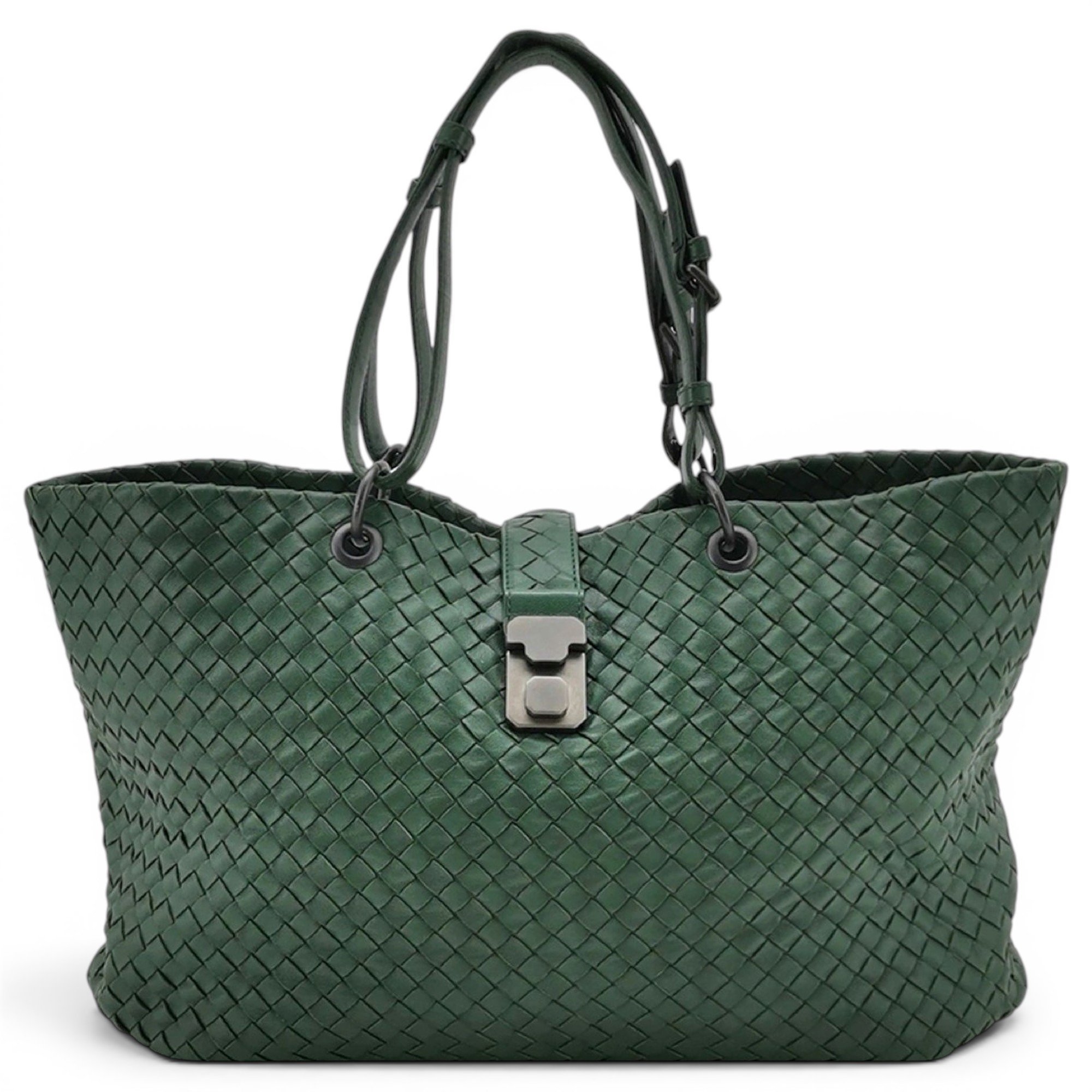 Roma leather tote