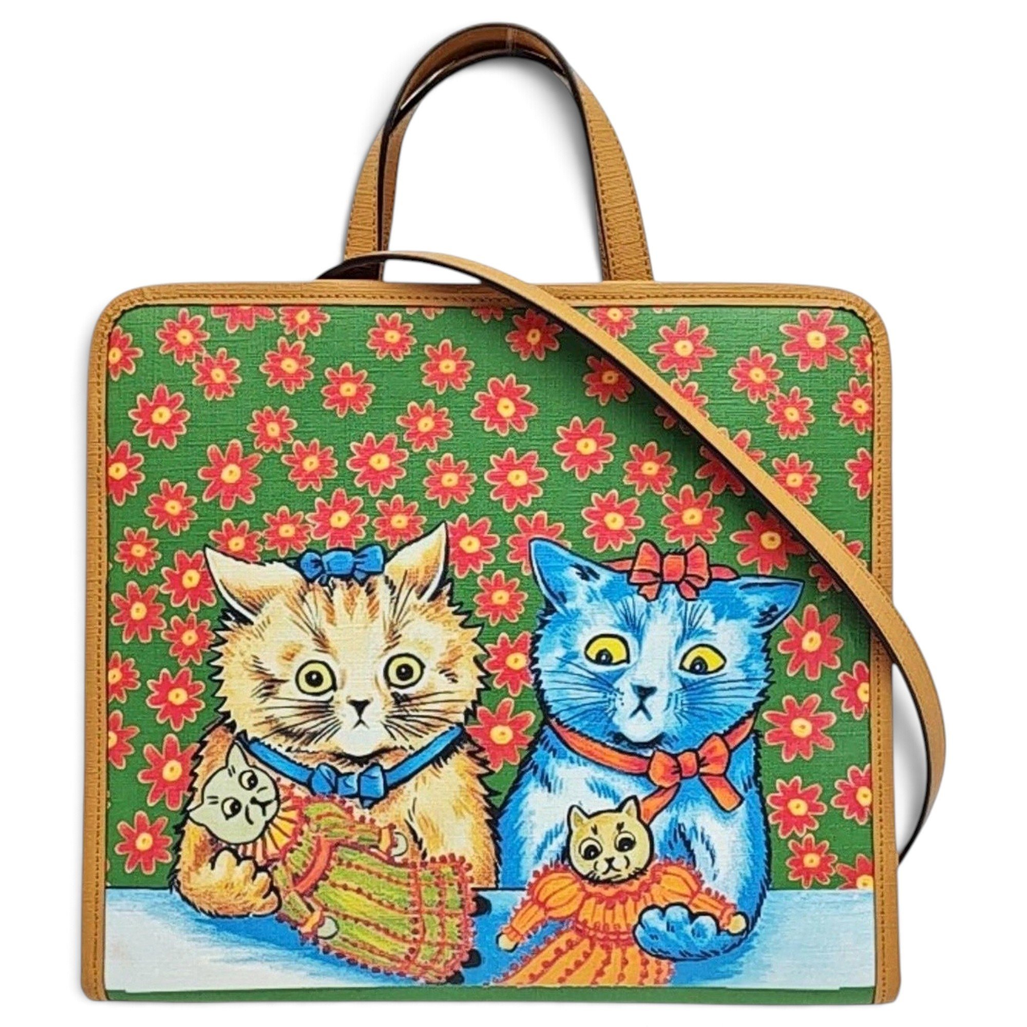 Leather handbag