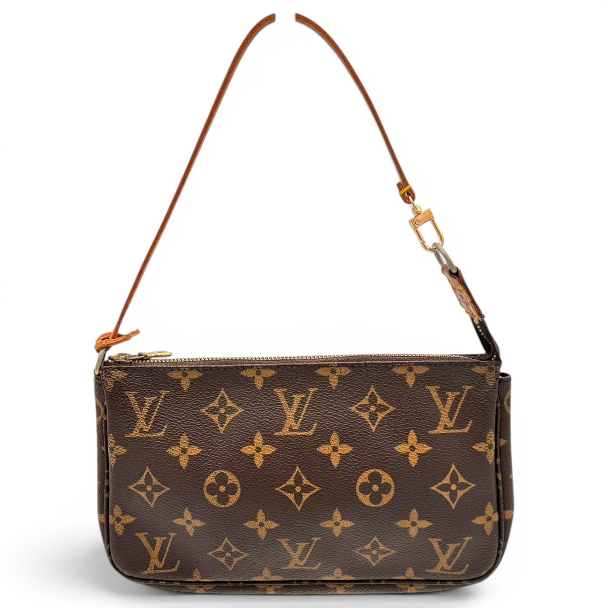 Pochette Accessoire leather handbag