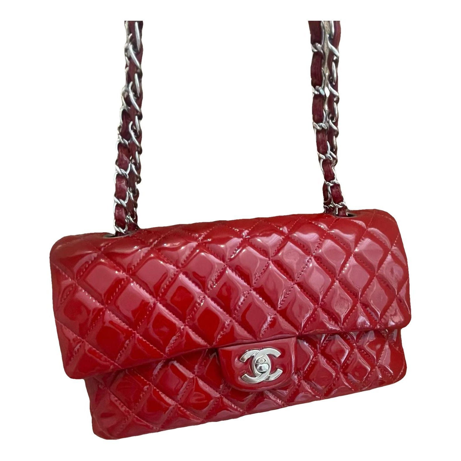 Timeless/Classique patent leather crossbody bag