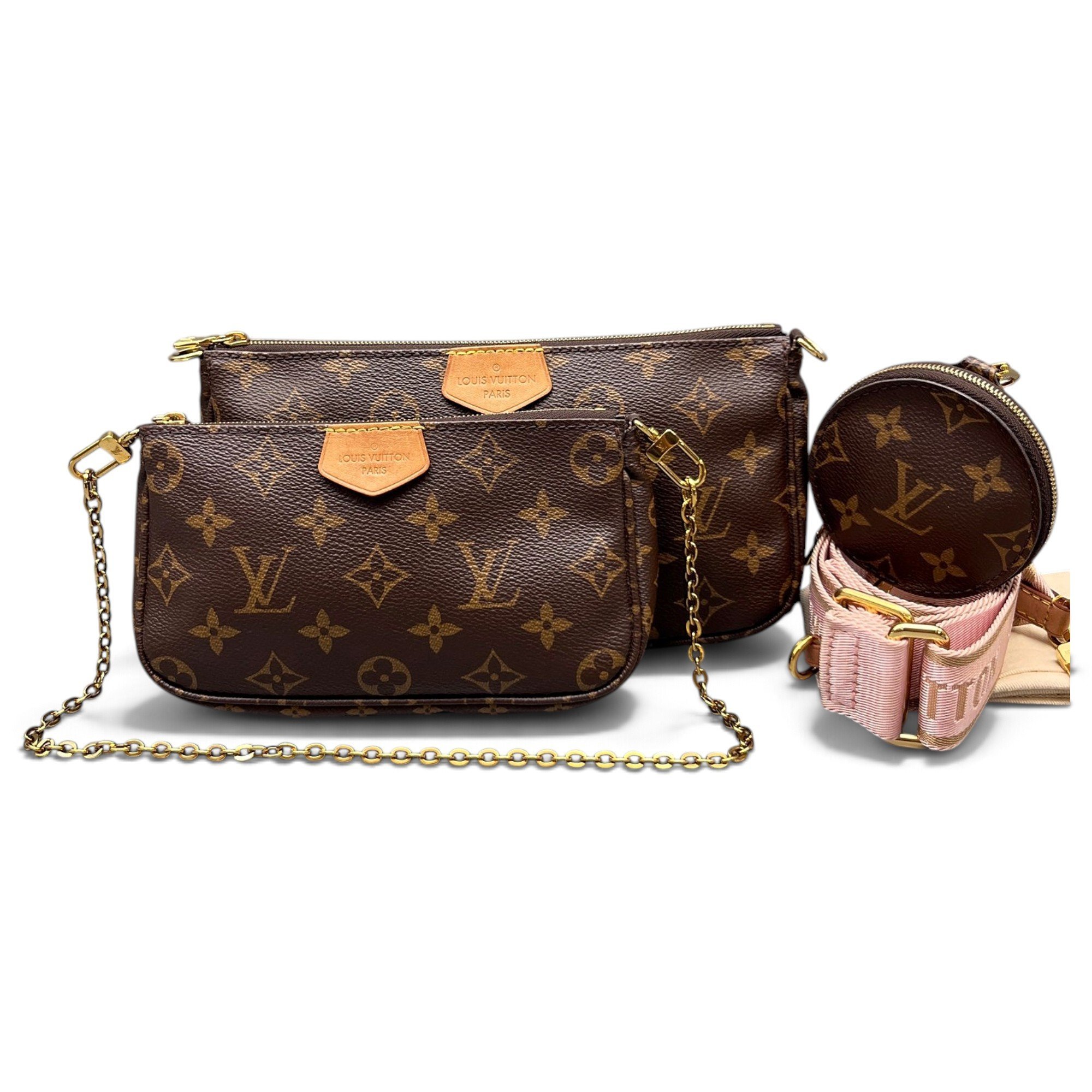 Multi Pochette Accessoires leather crossbody bag