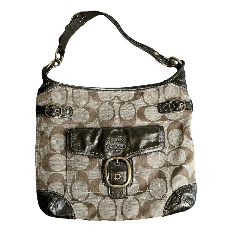 Signature Sufflette cloth handbag