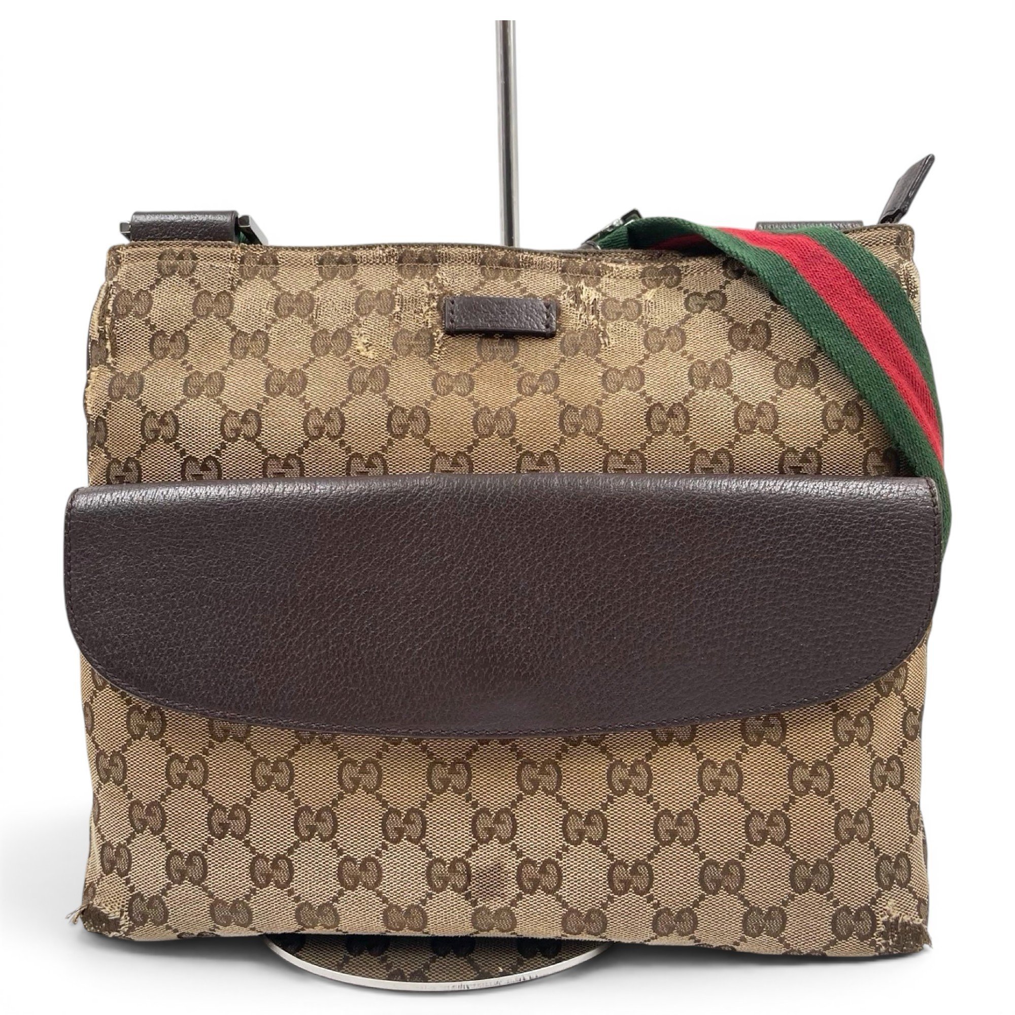 Ophidia cloth crossbody bag