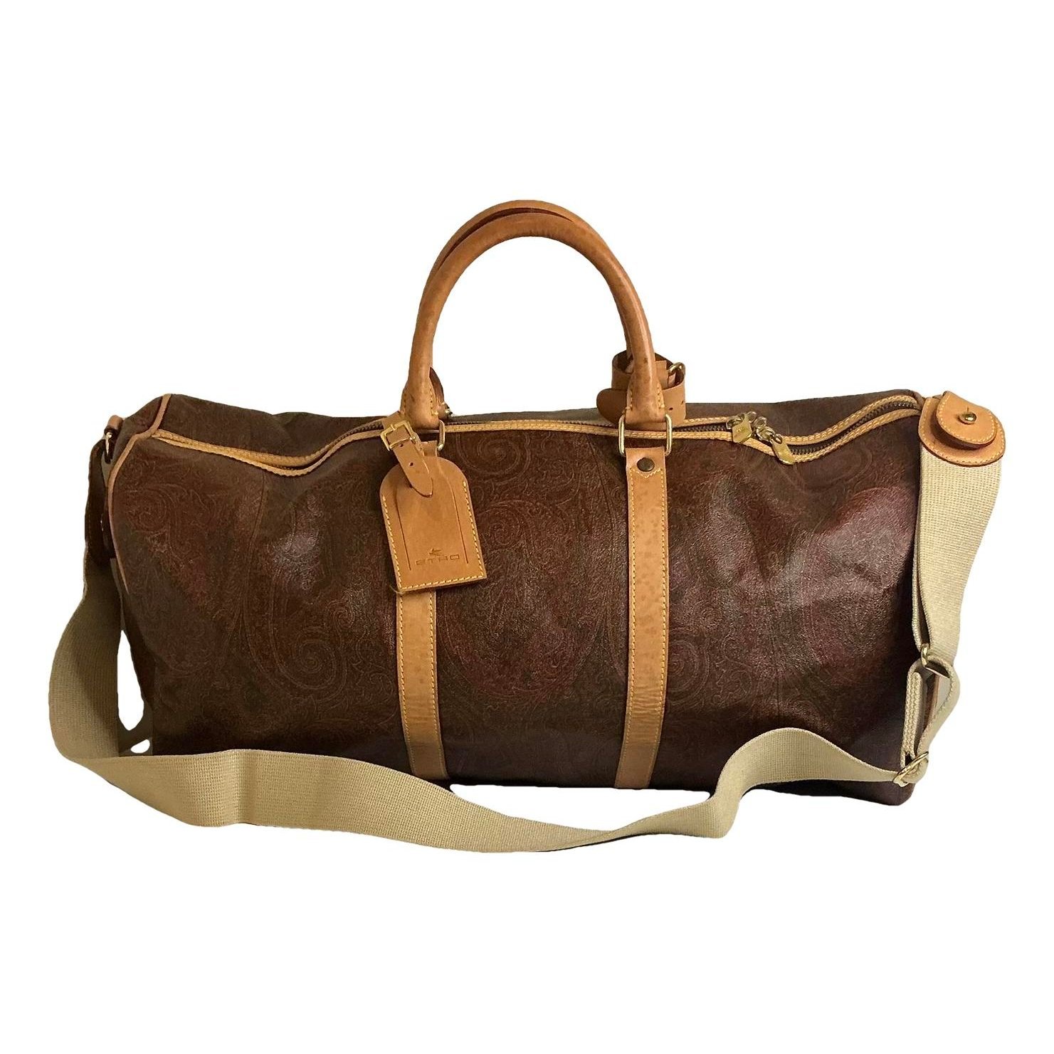 Etro Leather travel bag