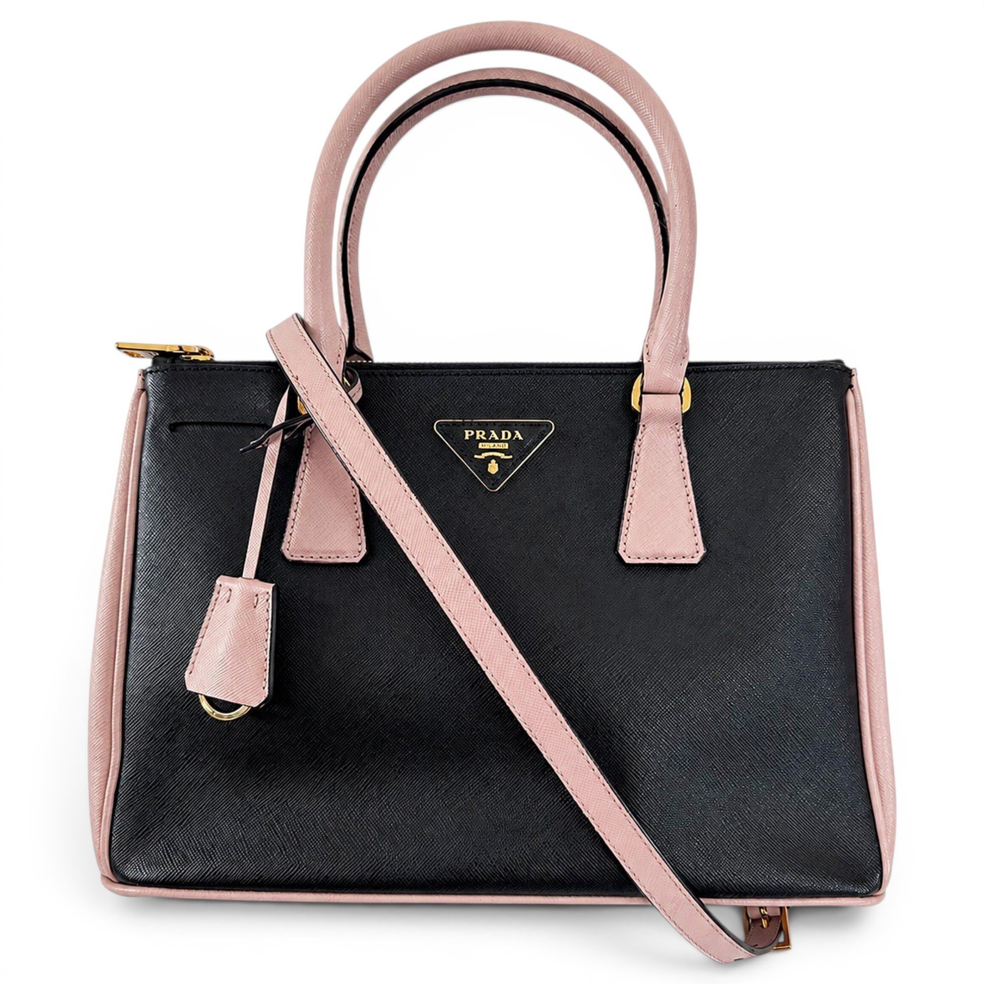 Galleria leather handbag