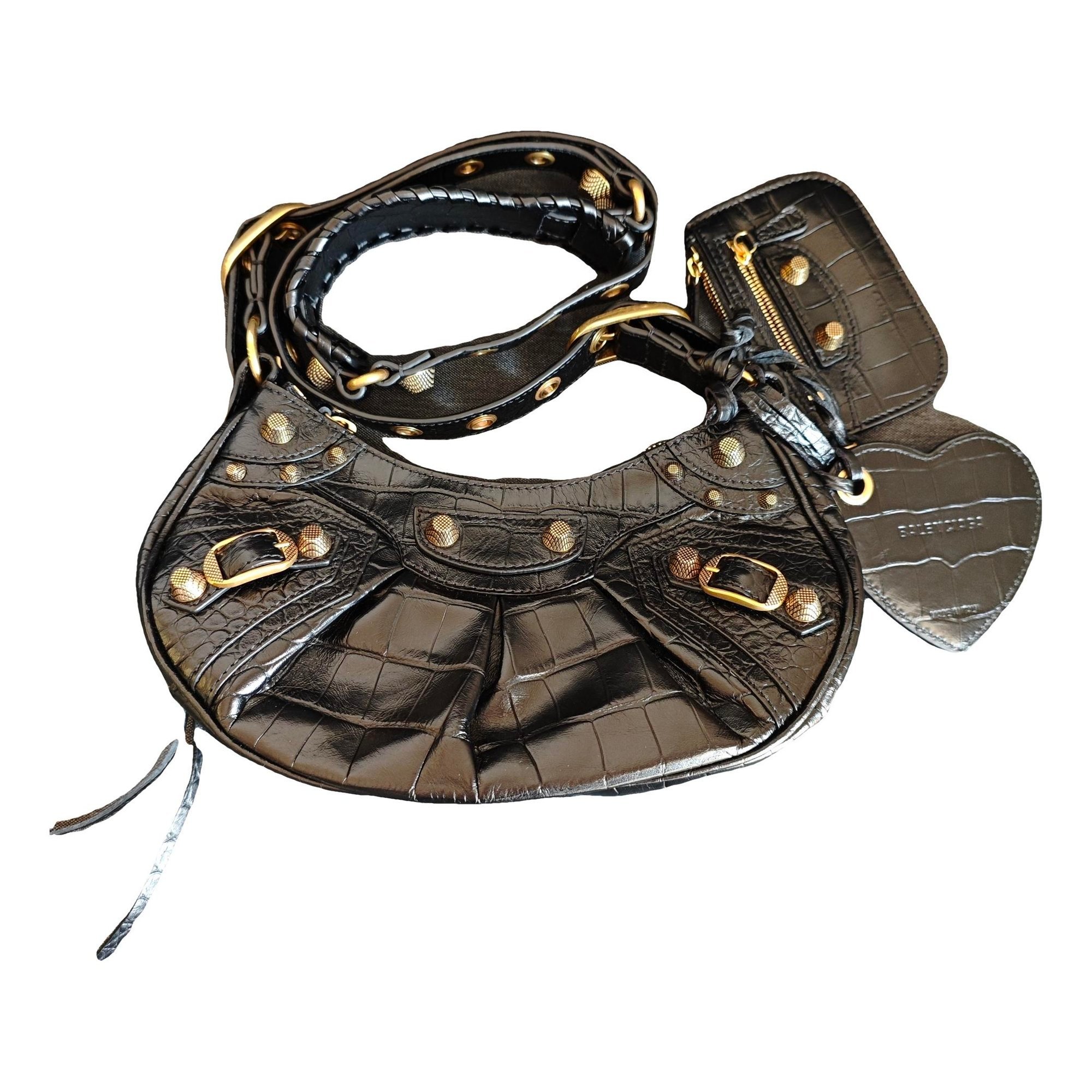 Le Cagole leather handbag