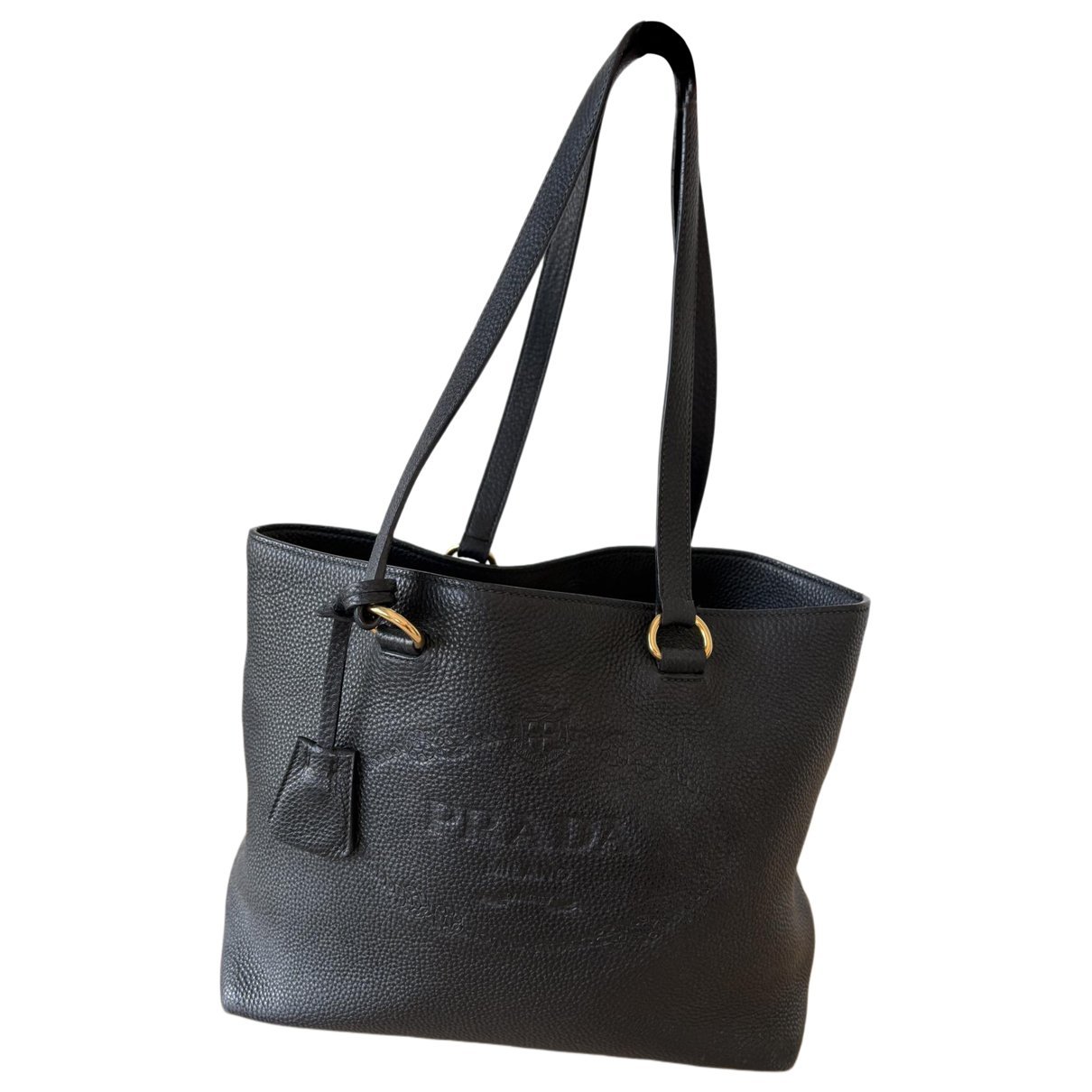 Leather tote