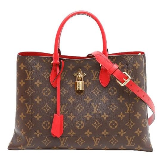 Louis Vuitton Flower Tote leather tote