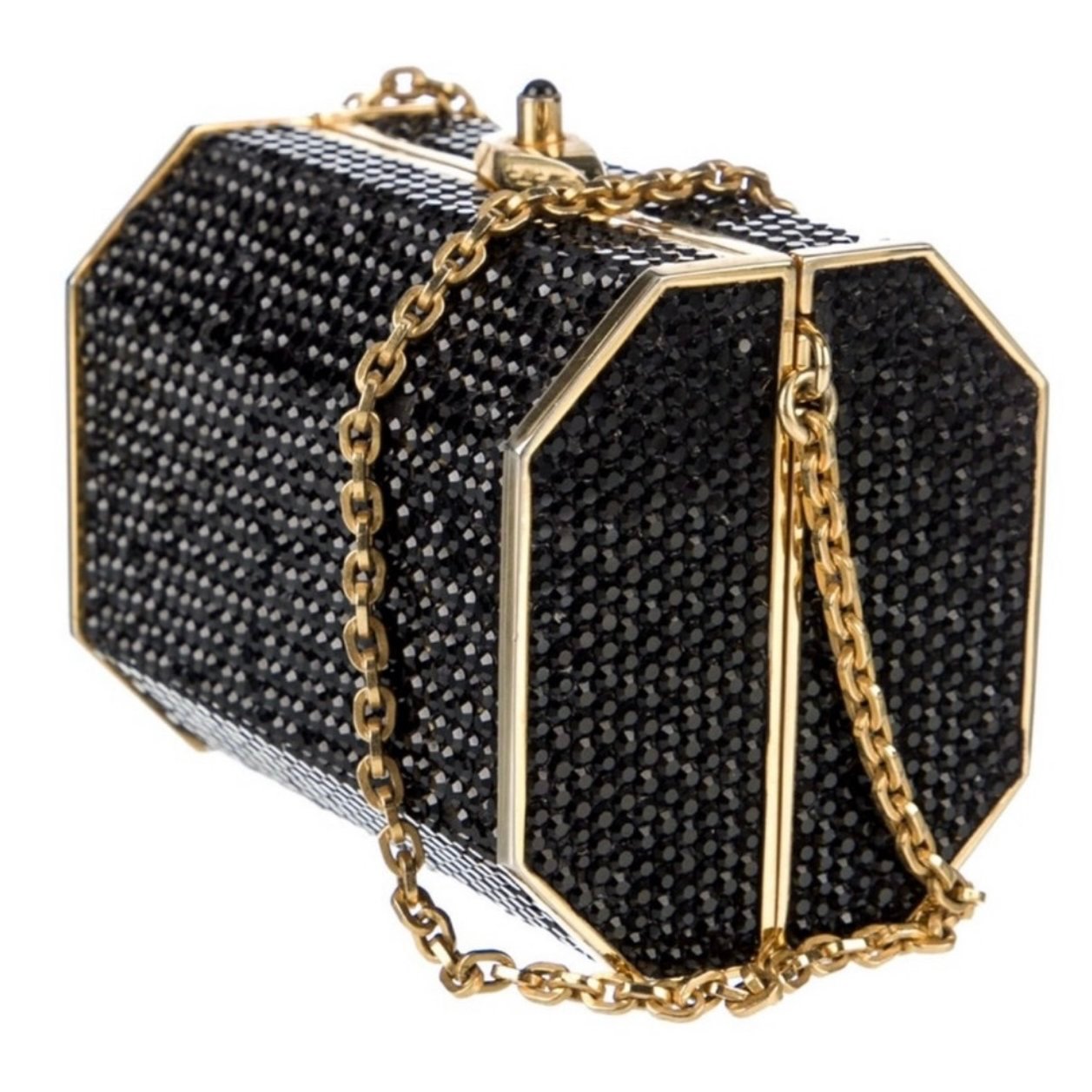 Judith Leiber Glitter clutch bag