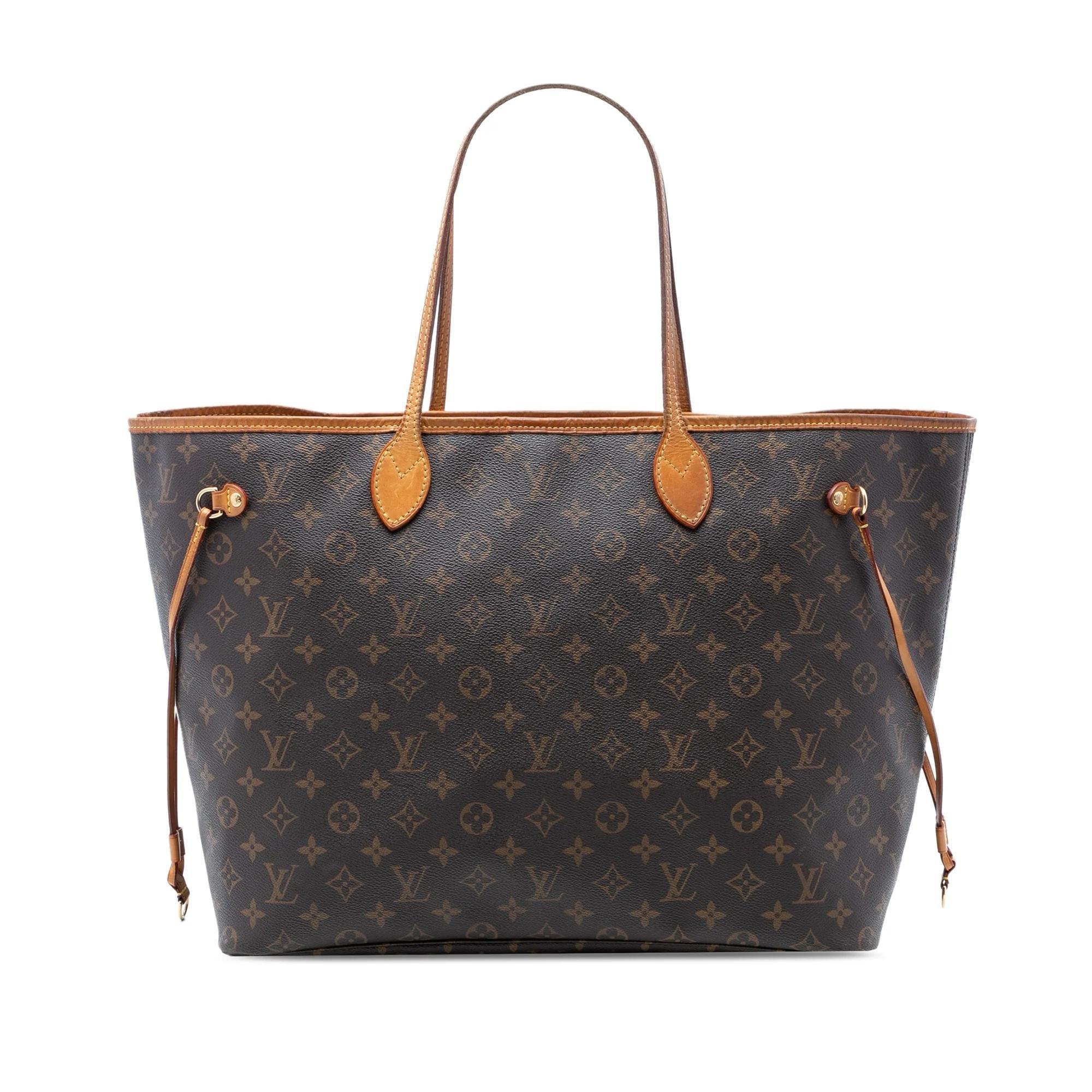 Neverfull leather tote