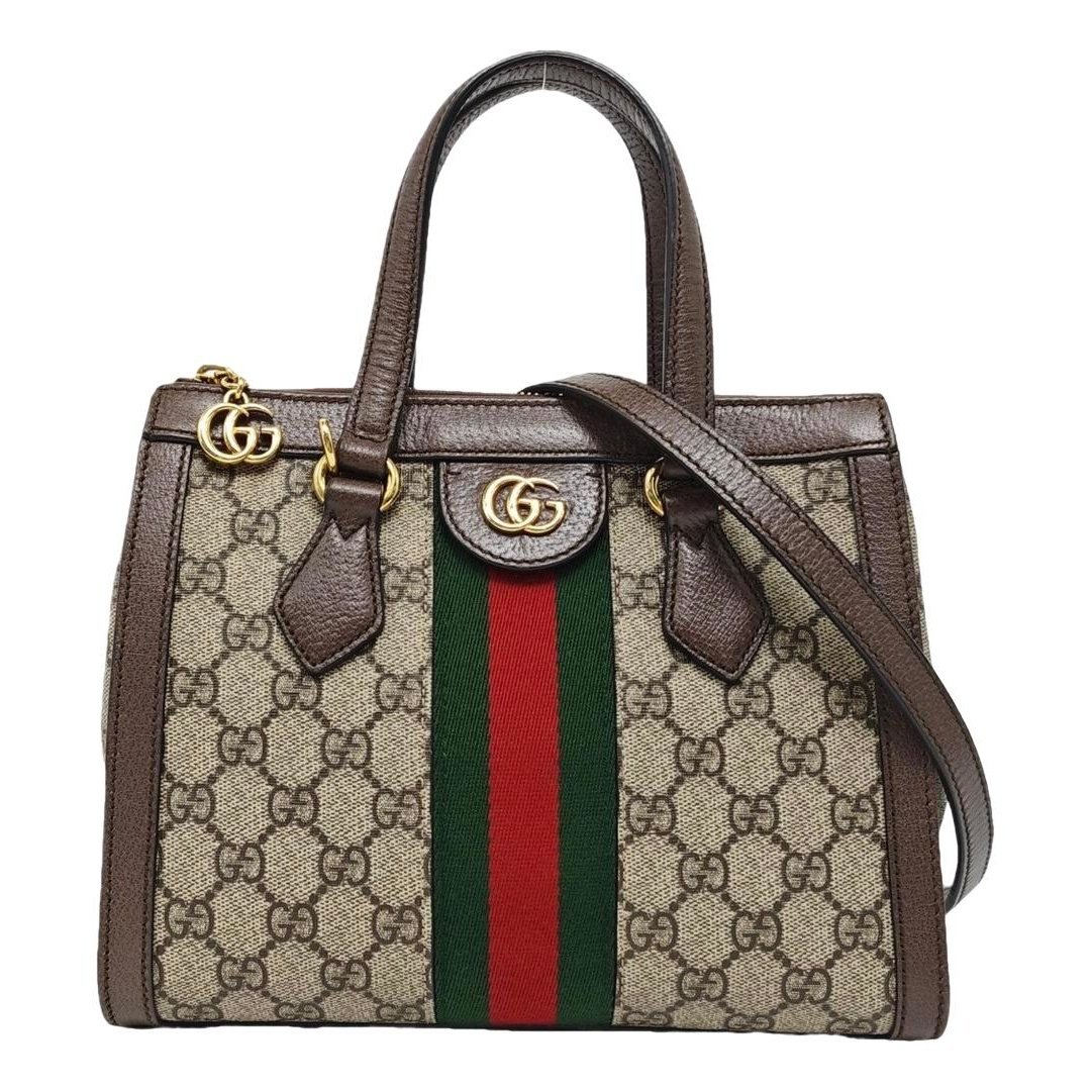 Ophidia Top Handle cloth handbag