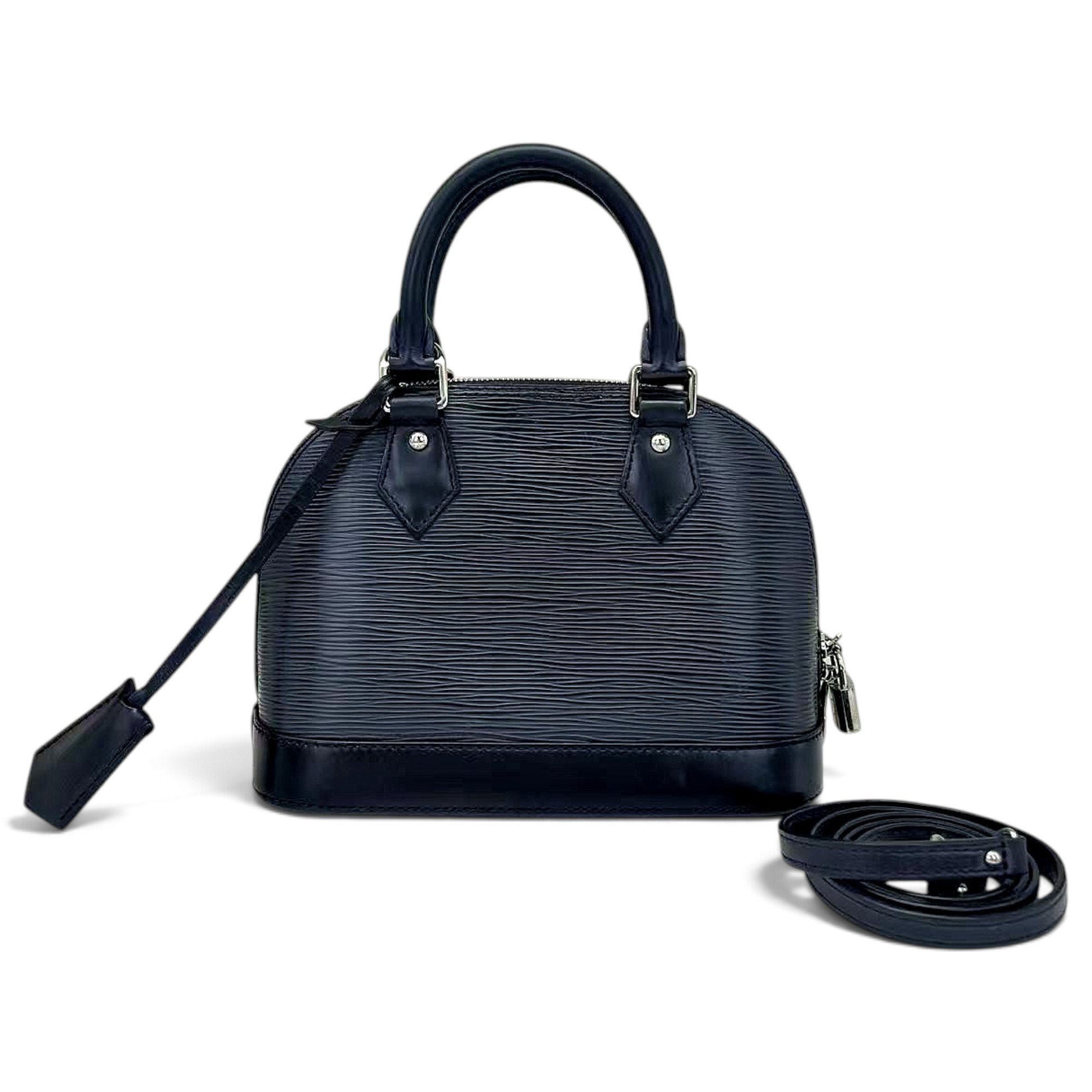Louis Vuitton Alma leather handbag