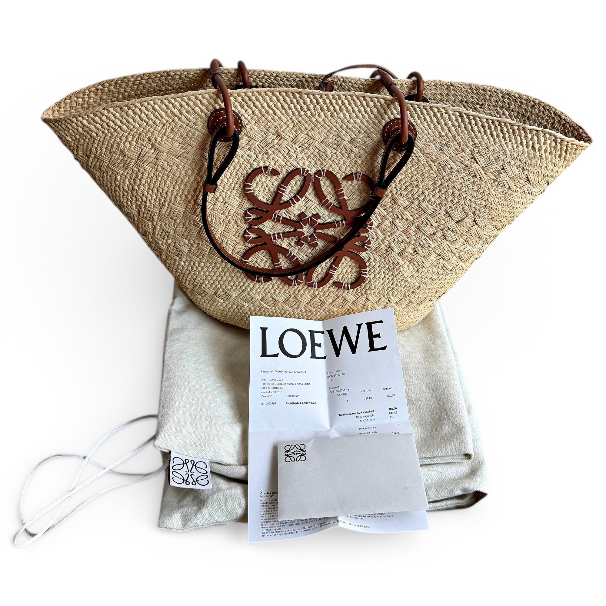 Loewe Anagram Basket bag