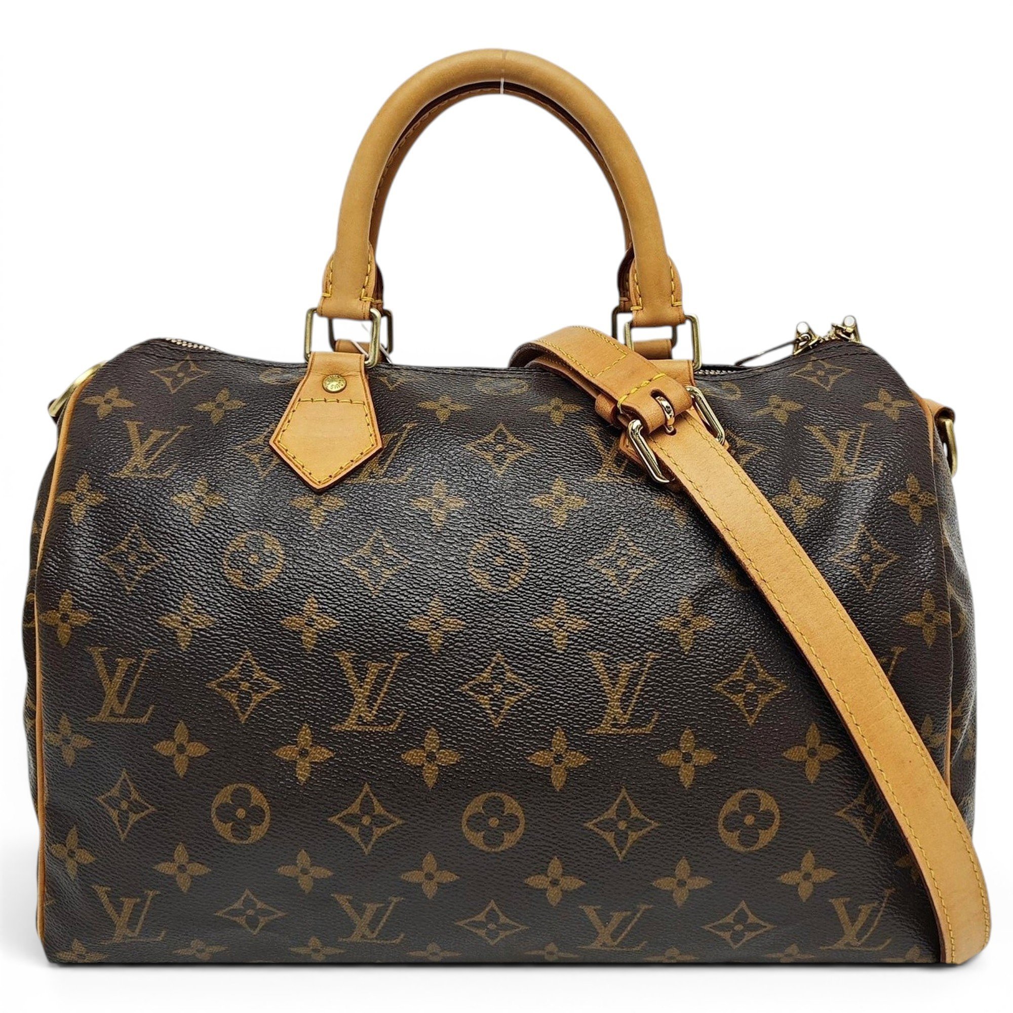 Louis Vuitton Nano Speedy / Mini HL leather handbag