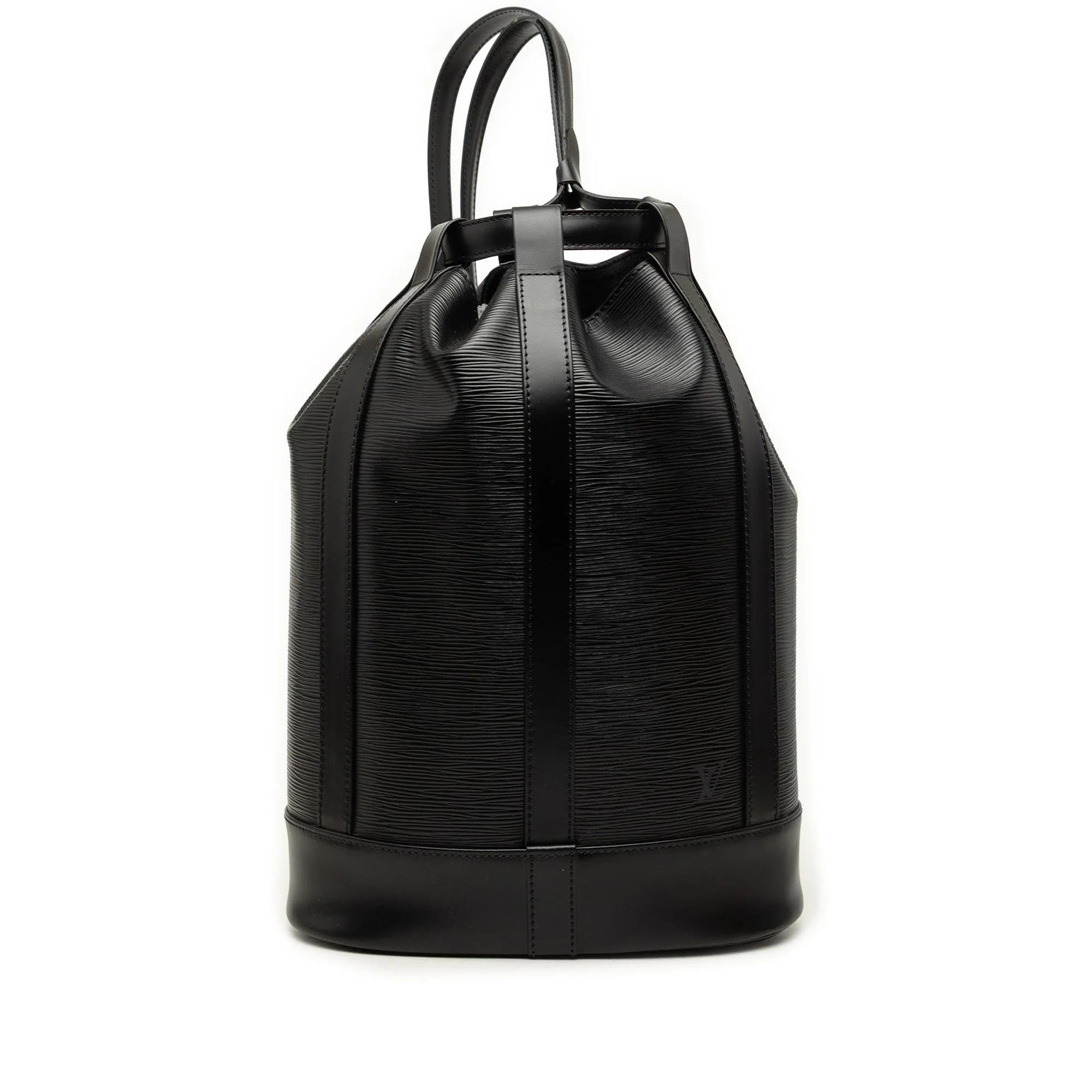 Randonnée leather backpack