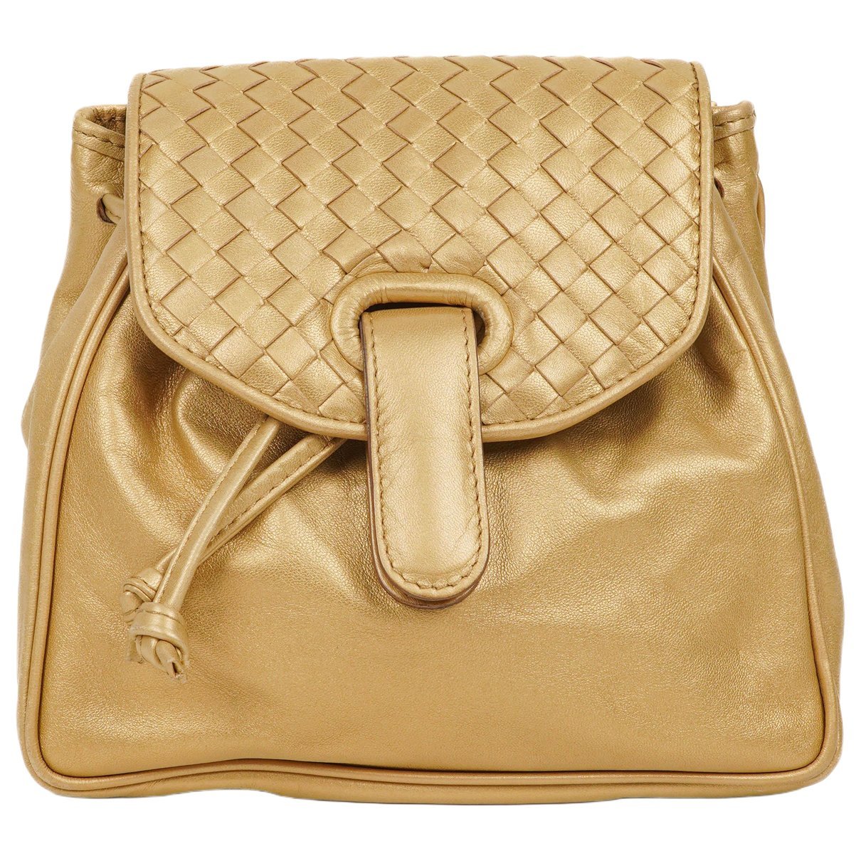 Leather backpack